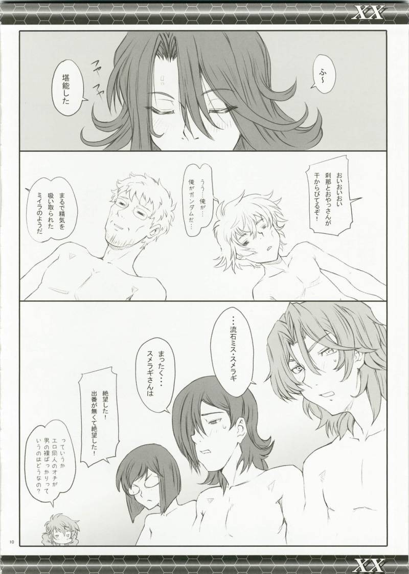 (C73) [Zi (Mutsuki Ginji)] XX (Gundam 00、Lucky Star) page 10 full