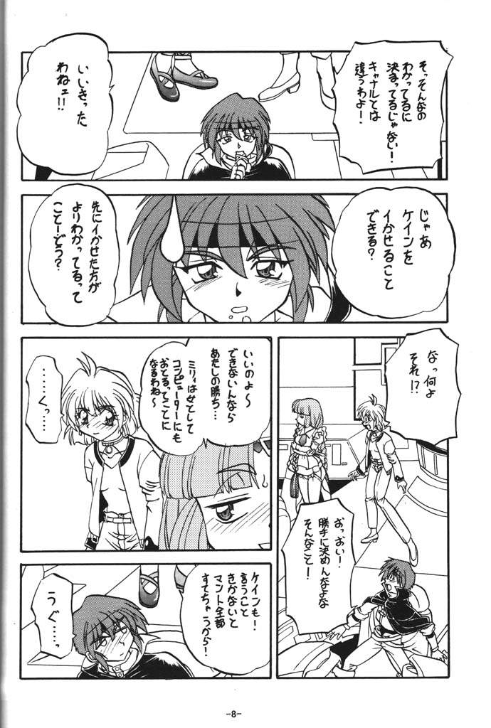 (C54) [Himawari Endan (Chunrouzan, Gakimagari, Kuribara Tento)] BTB-23 DOUBLE INCOME (Lost Universe) page 8 full