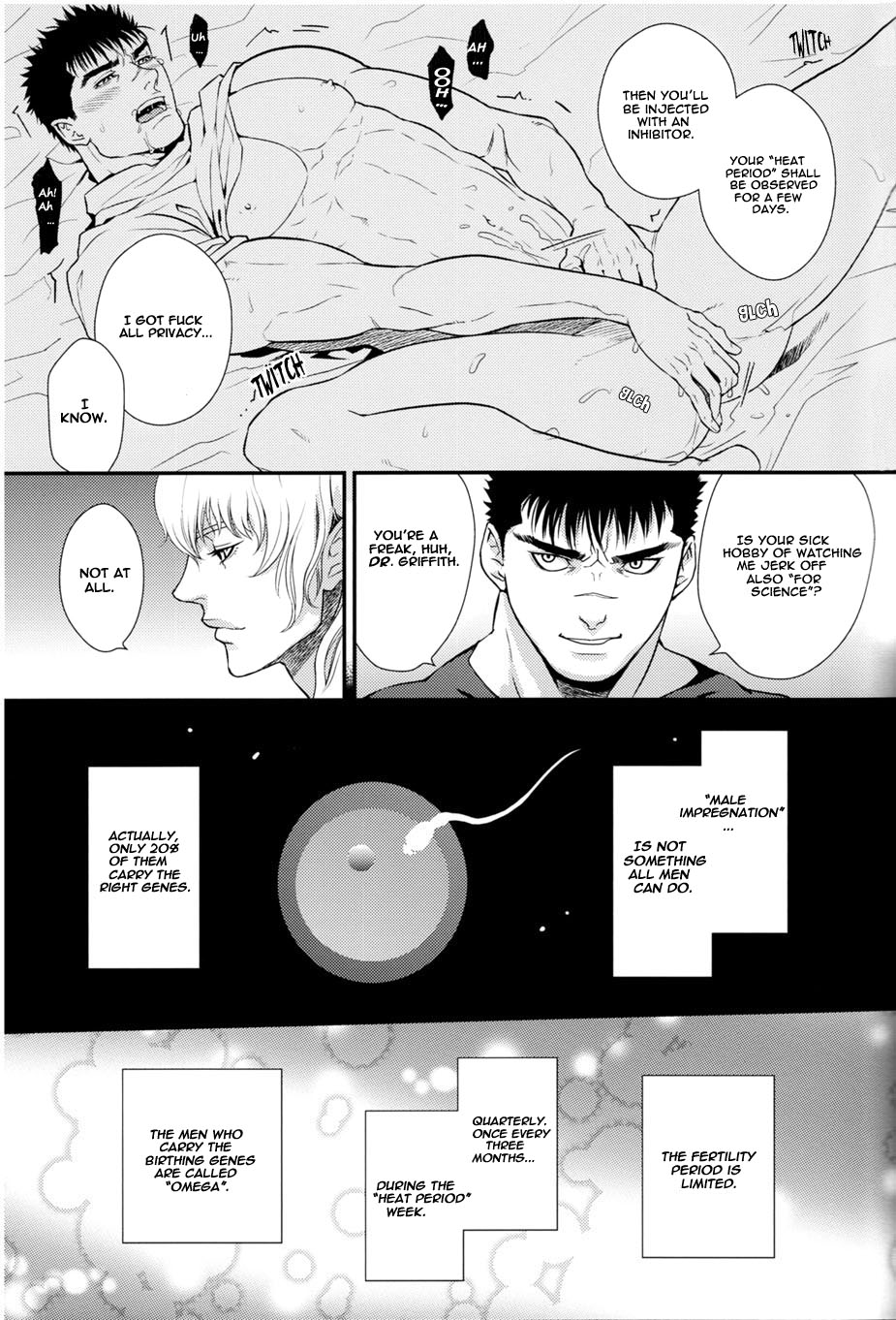 (C87) [Killer Bambi (Matsumoto Inaki)] Heartache 1 (Berserk) [English] page 6 full