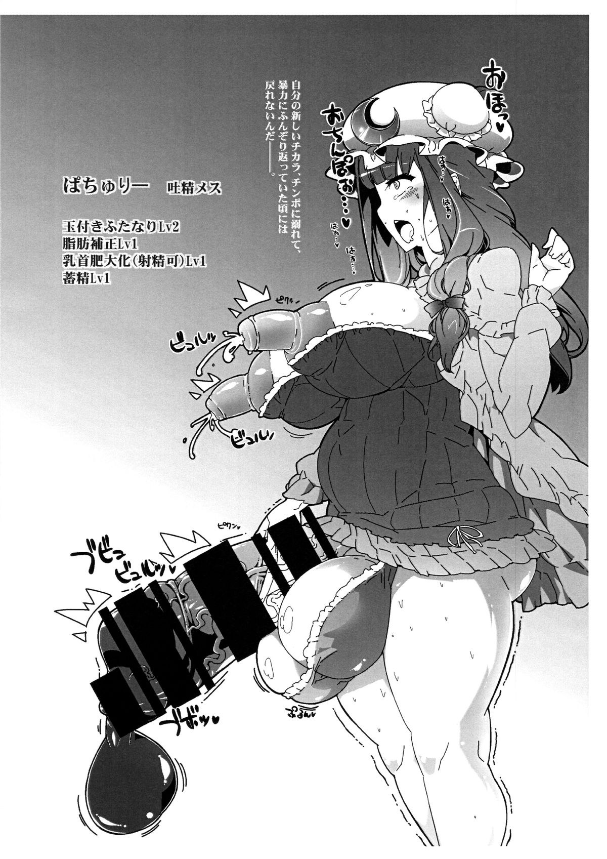 (C86) [Tokyo Bungeling Bay Yokohama (Kurori)] Sennou Kikai Ii yo ne! (Touhou Project) page 3 full