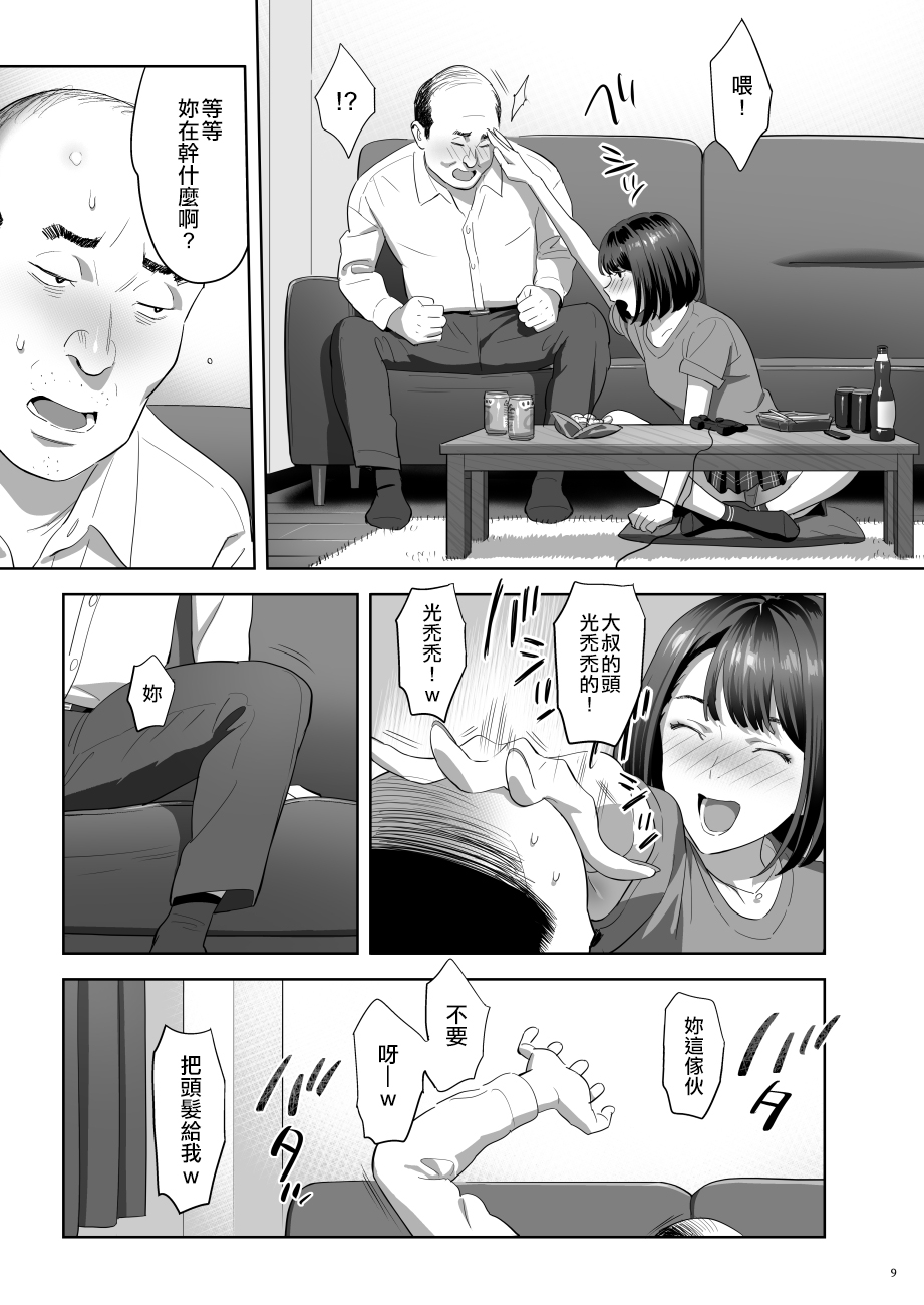 [Hito no Fundoshi (Yukiyoshi Mamizu)] Tonari no JK ni Odosarete Iribitararetemasu (Naki 2 [Chinese] [空中貓個人製作] [Digital] page 8 full