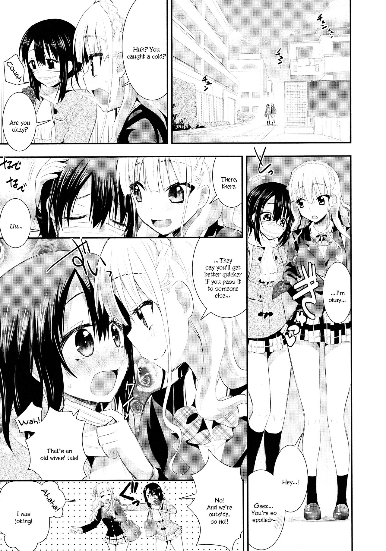 [Saki Chisuzu] Nijiiro Sensibility Ch. 7 | Rainbow Sensibility (L -Ladies & Girls Love- 03) [English] page 7 full