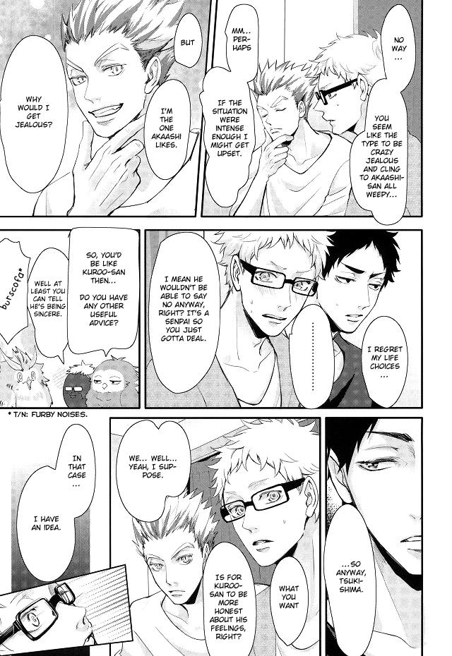 (RTS!!3) [Kuroquis!! (Kuro)] Hito wa Sore o Shitto to Yobu | That's called jealousy (Haikyuu!!) [English] [Zoe] page 10 full