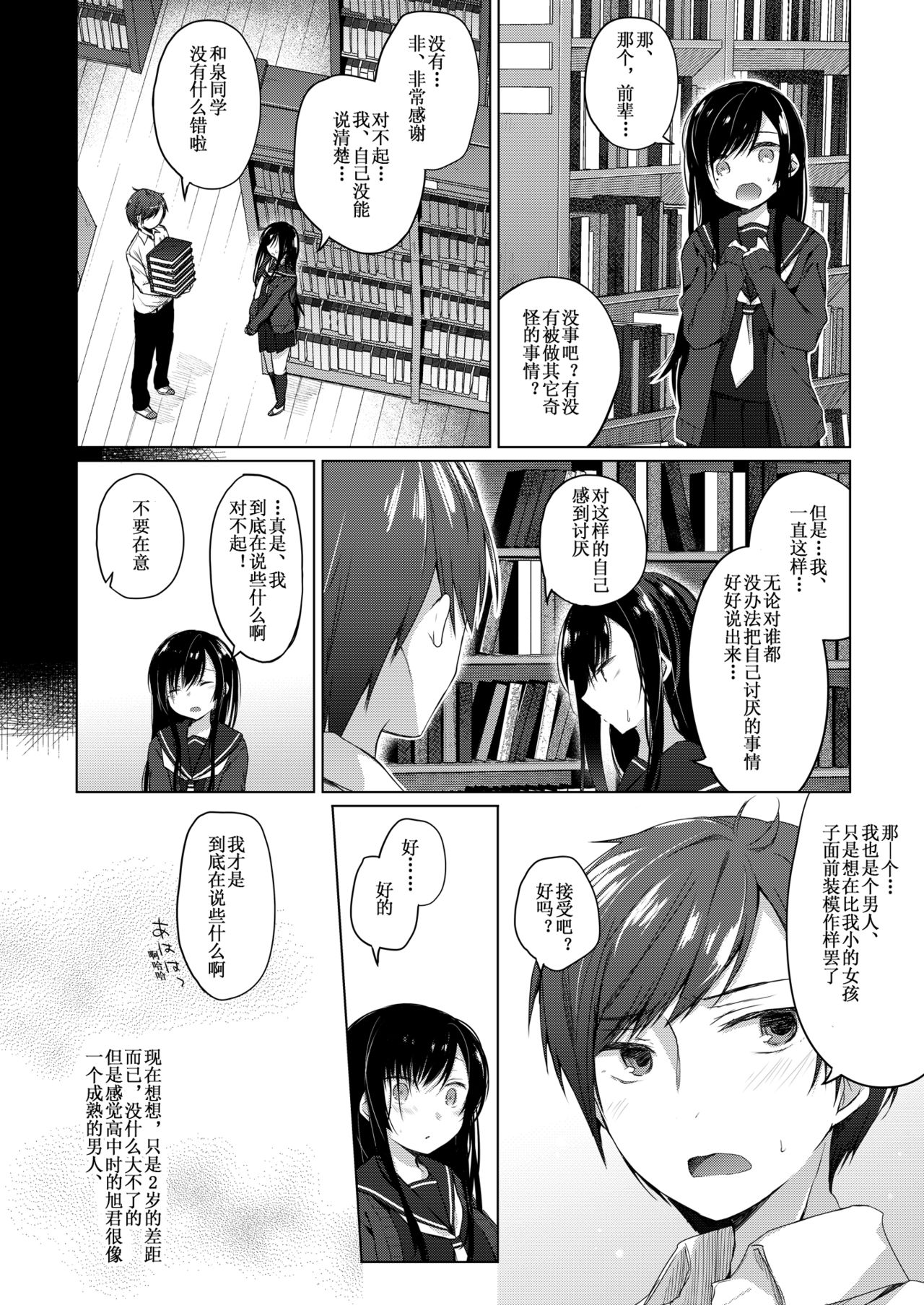 [Hirahira (Hirari)] Ero Doujin Sakka no Boku no Kanojo wa Uwaki nante Shinai. 2 [Chinese] [Incomplete] page 4 full