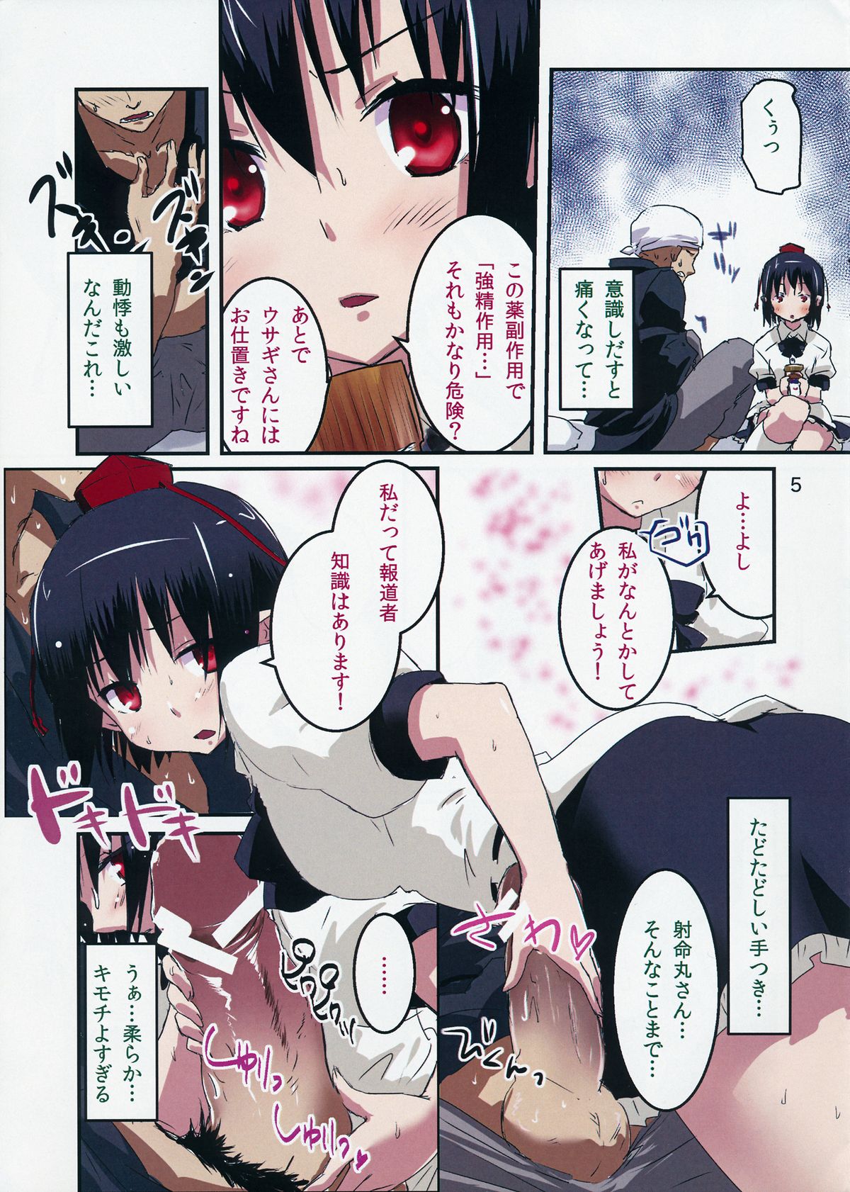 (Kouroumu 9) [H-sYS. (CL)] Onegai! Shameimaru-san (Touhou Project) page 4 full