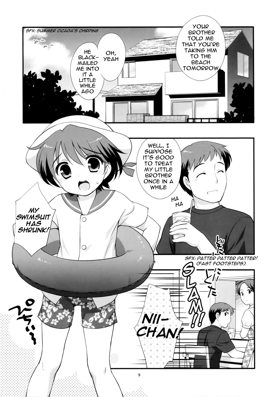 (C74) [Tokuda (Ueda Yuu)] Ashita wa Umi | The Beach Tomorrow [English] [NekoShota] page 5 full