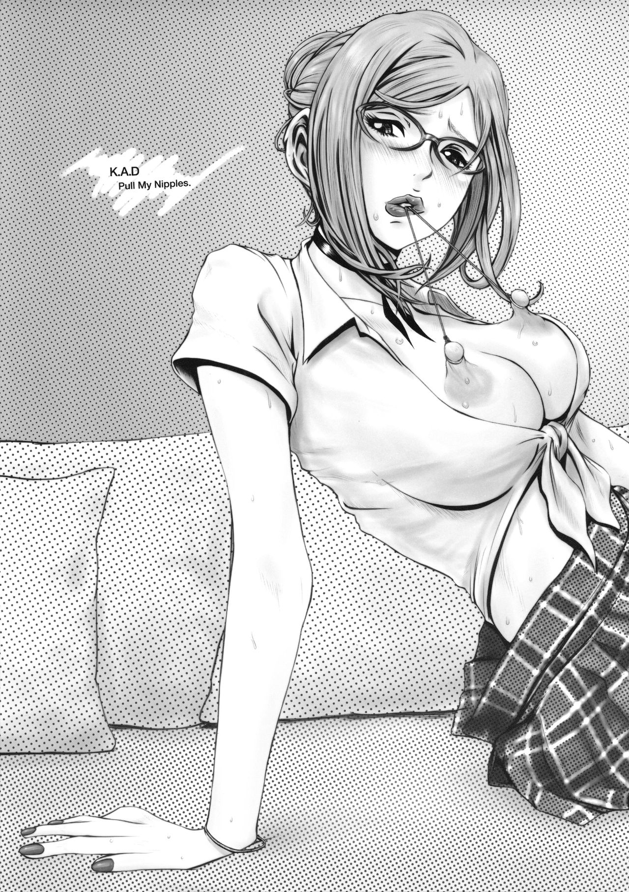 (C92) [K.A.D (Devukura Bakao, Rocket Okaboshi)] Pull My Nipples. (Prison School) page 2 full