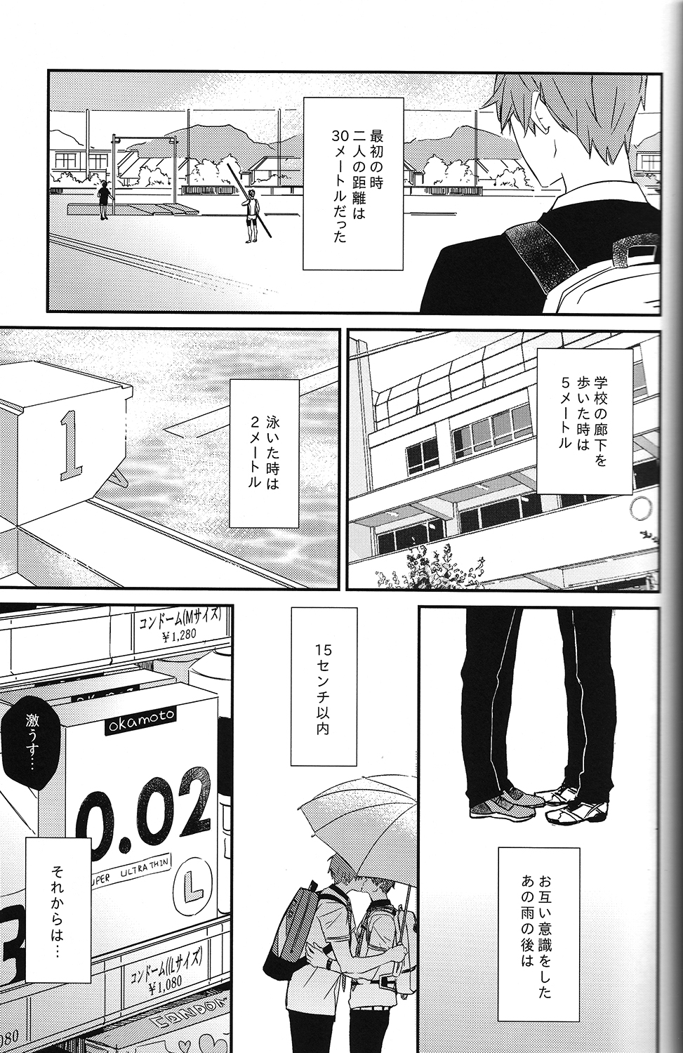 (Splash!) [007 (007)] Himitsu Kyori Zero Centi (Free!) page 30 full