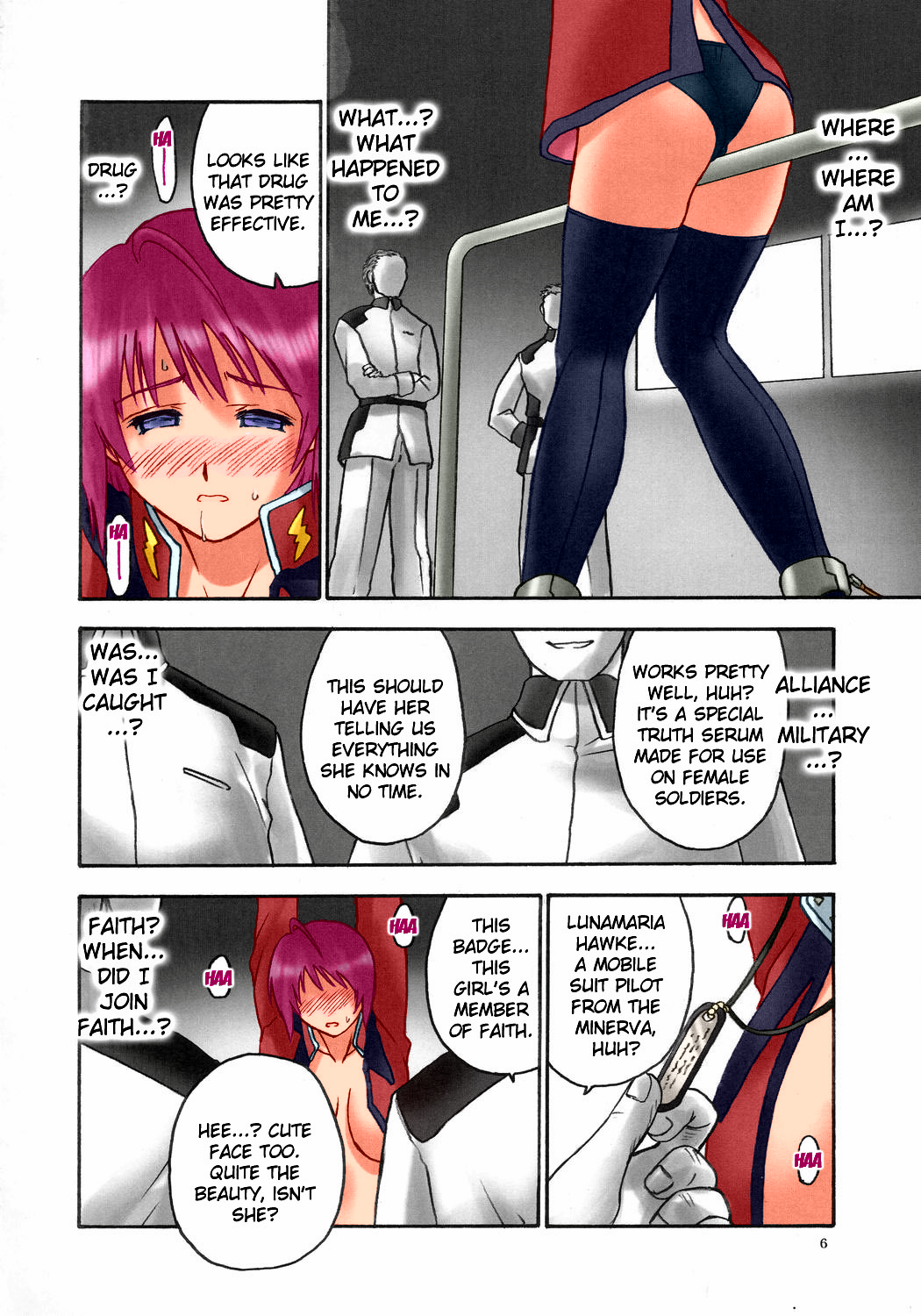 (C68) [Hellabunna (Iruma Kamiri)] Giant Comics 26 - Black Pants Hawk Down (Gundam Seed Destiny) [English] [Colorized] [Incomplete] page 3 full