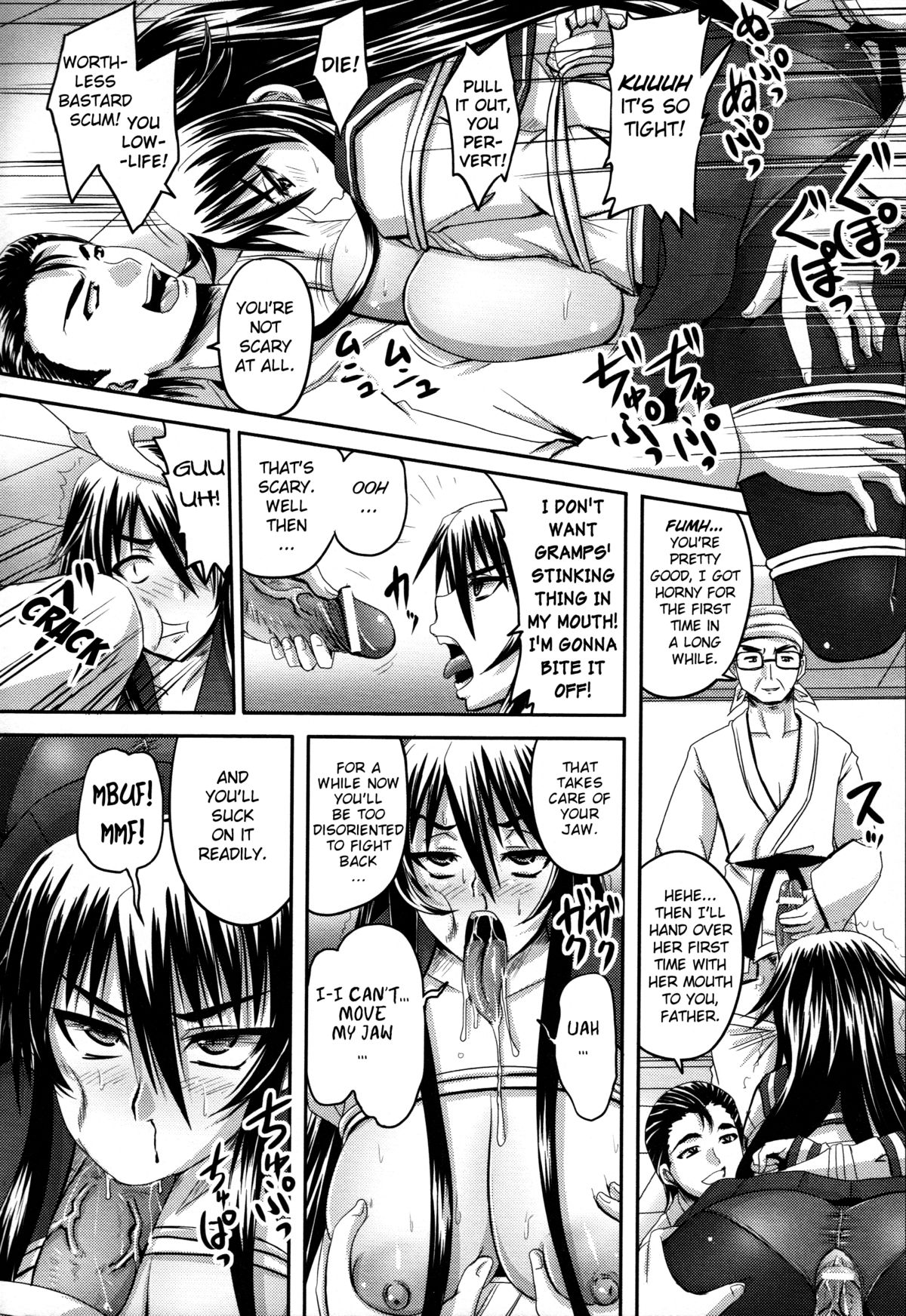 [Nozarashi Satoru] Jigoujitoku no Midare Randori | The Dirty Randori She Brought On Herself Ch. 1-2 [English] {doujin-moe.us} page 10 full