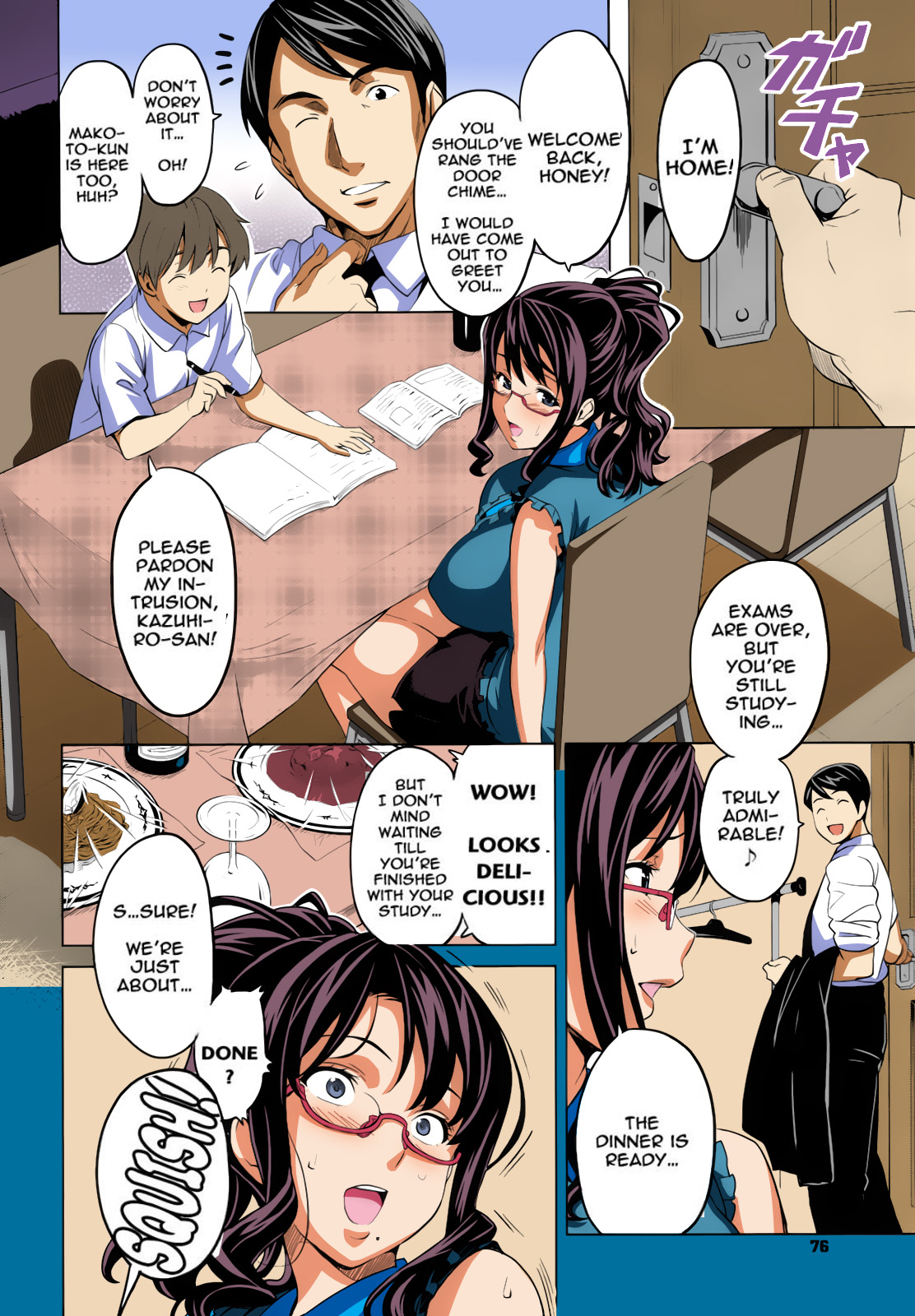 [Takeda Hiromitsu] OshieAi (Comic Megastore 2009-04) [English] [Colorized] page 10 full