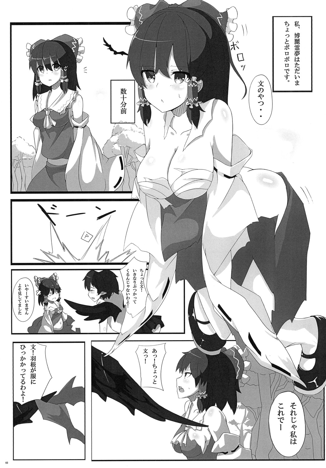 [Nabeyama Kaidou (Cumasyo)] Roshutsu Shoujoroku (Touhou Project) [Digital] page 3 full