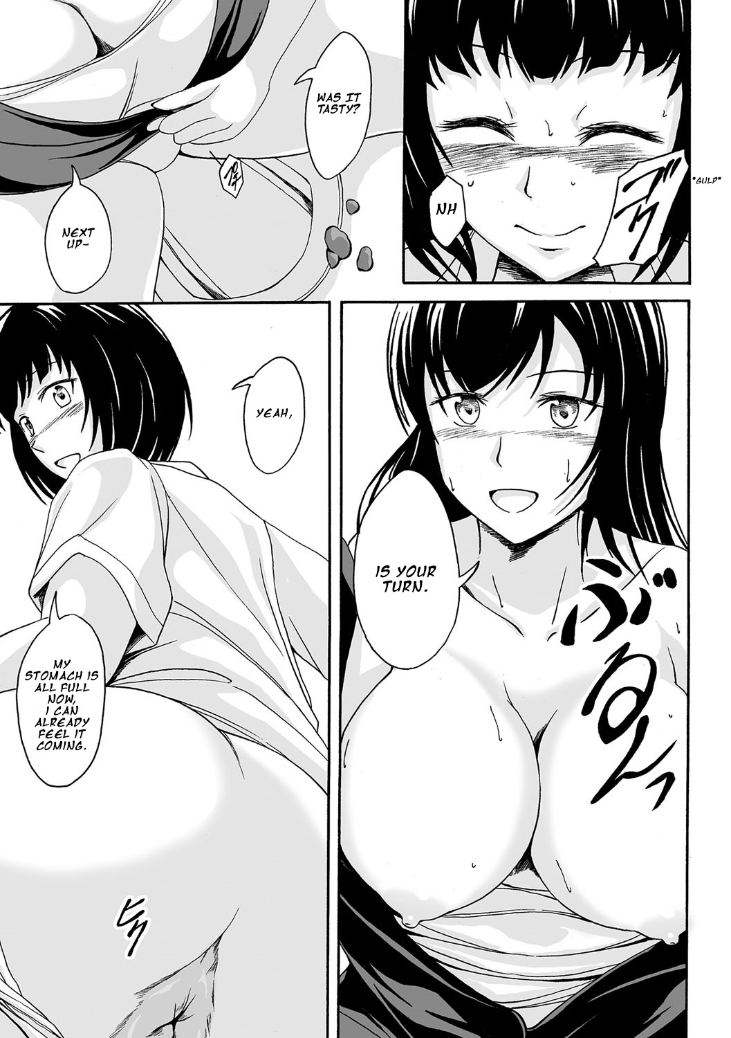 [Shiina Nami] Kinyou no Yoru no Ouse (Tabete wa Ikenai 4) [English] [Digital] page 13 full