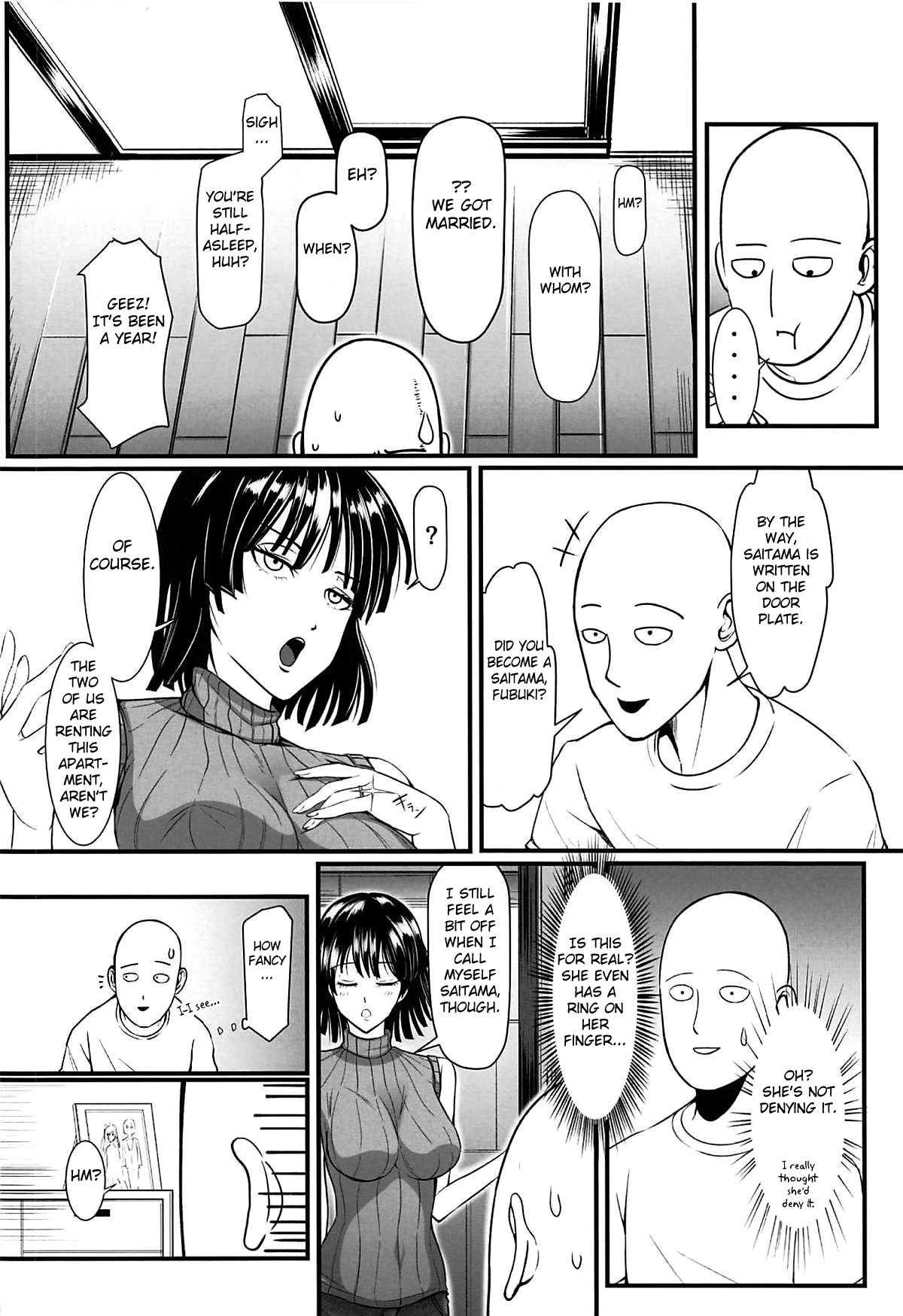 (C94) [Uchuu ☆ Porta (Kawa)] Dekoboko Love sister 3-gekime (One Punch Man) [English] [FC] page 6 full