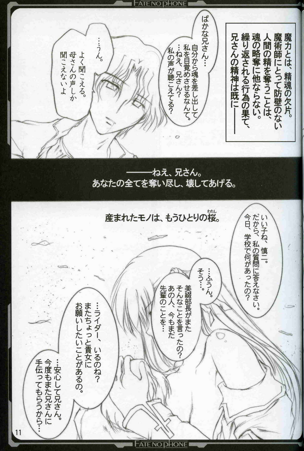 (C67) [ARUKU DENPATOU NO KAI (Kimura Shuuichi)] Fate/no phone (Fate/stay night) page 10 full