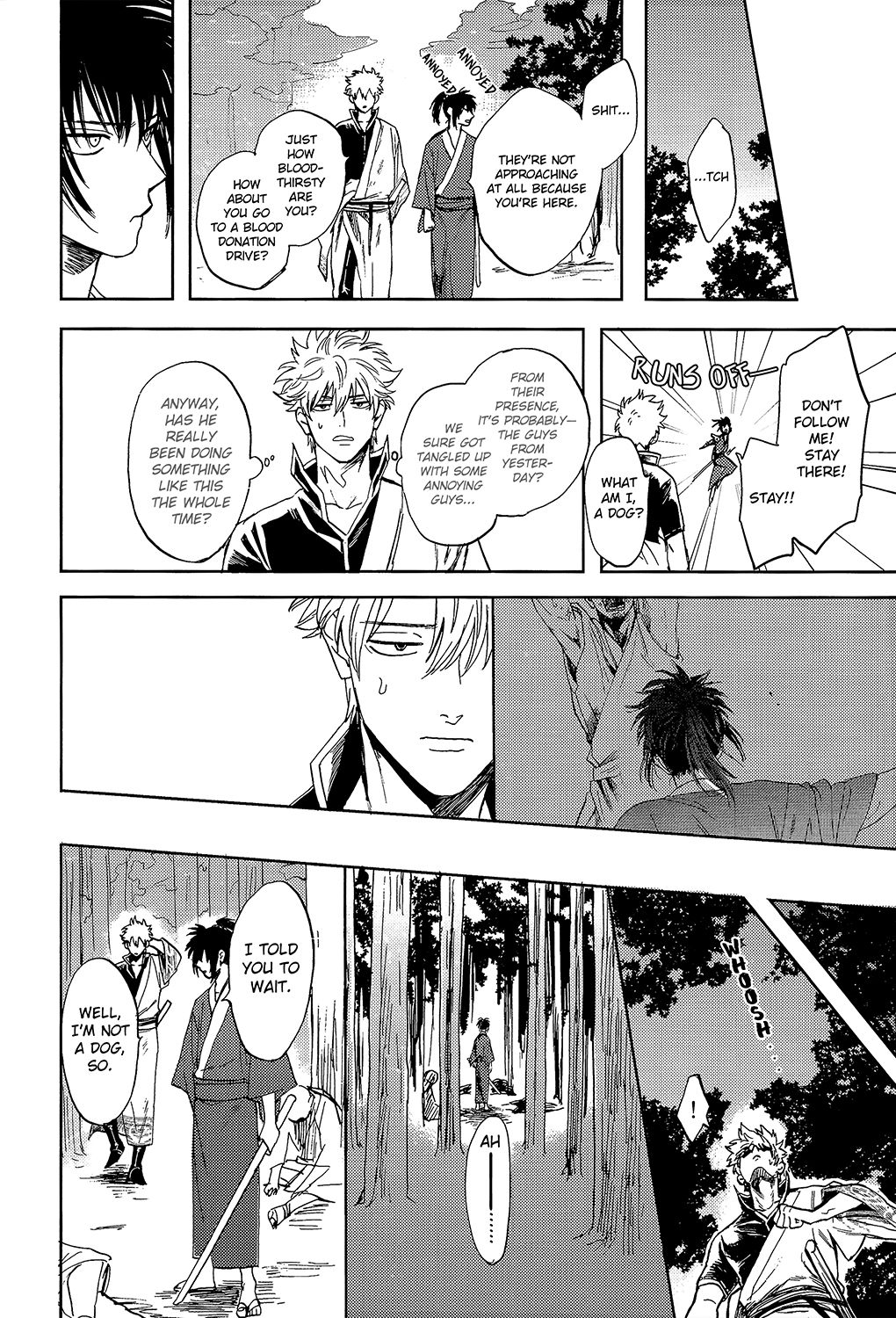 (C94) [Gekirin (Syaku)] Yowacchimauze | Become Weak (Gintama) [English] [Baragaki Scans] page 30 full