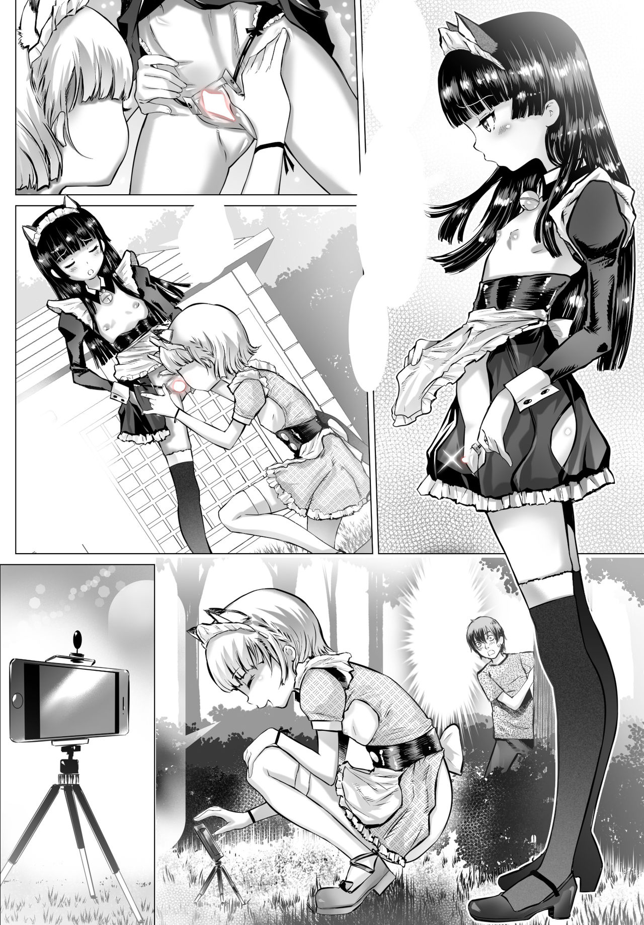 [Danekoya Gunekodou (Minatoya Shunsaku)] Lolikko Maid Yagai Ecchi Mission page 22 full