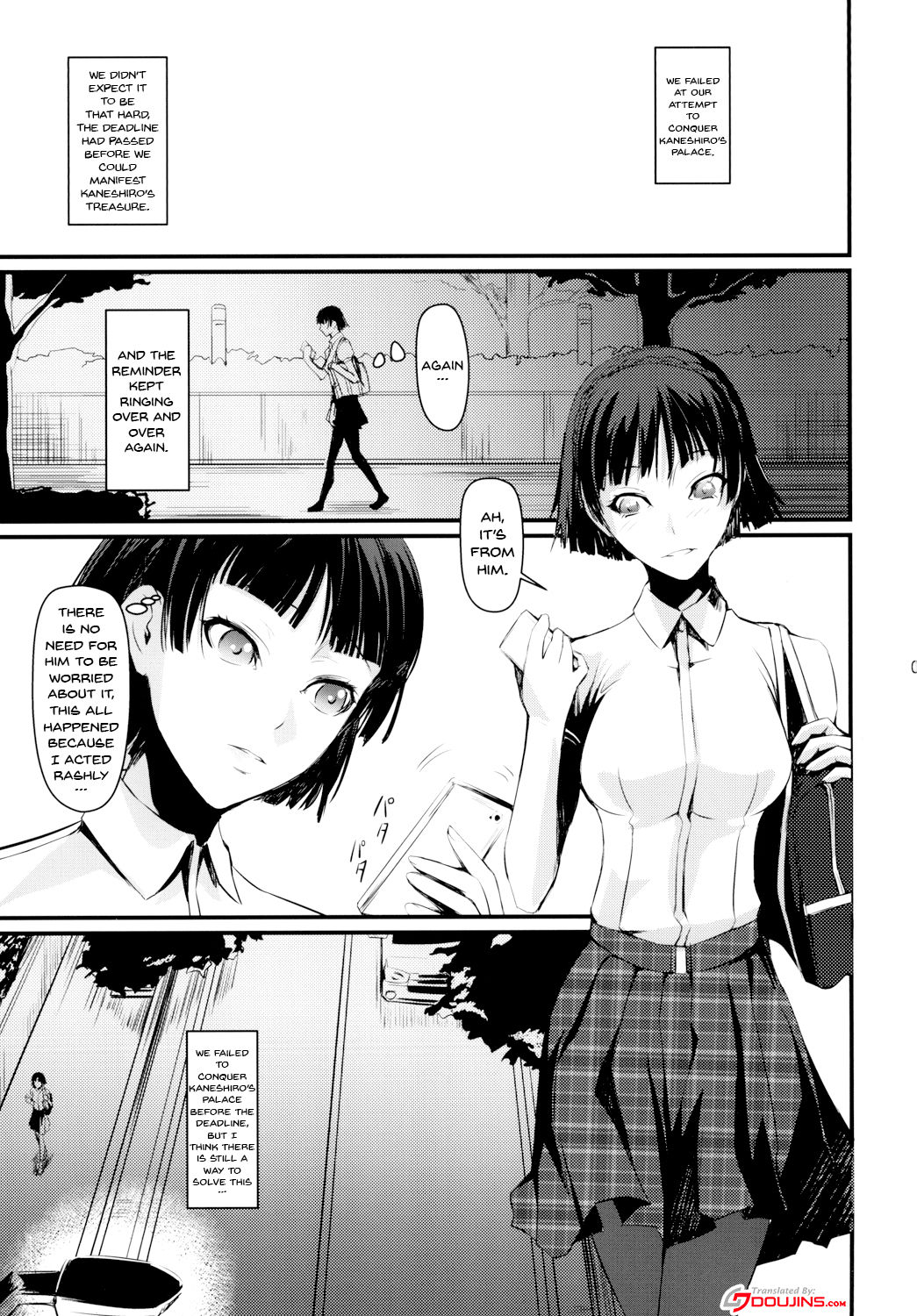 [DEX+ (Nakadera Akira)] Kouryaku Shippai | Failed Capture (Persona 5) [English] {Doujins.com} [Digital] page 2 full