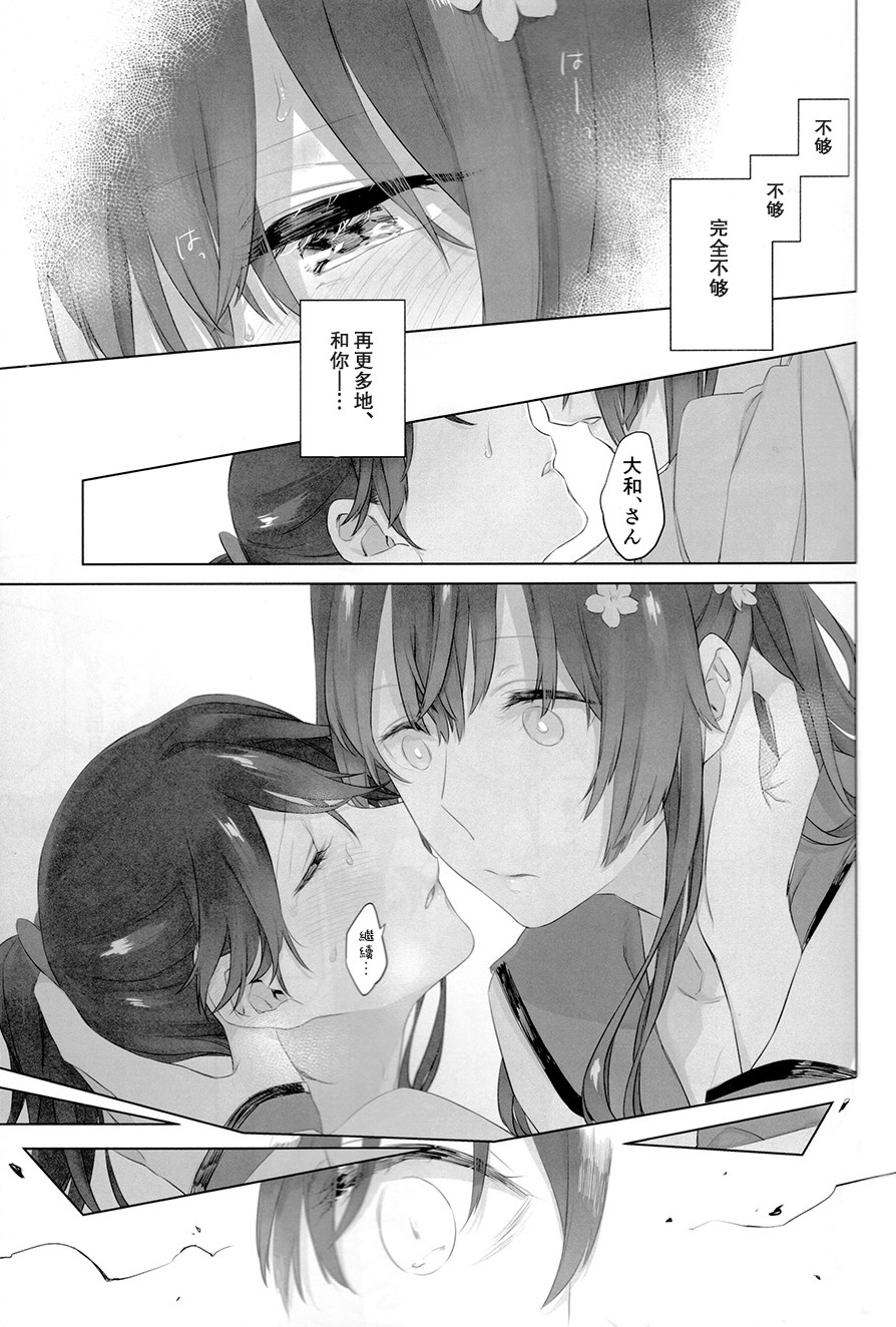 (C95) [Sleeper (Nekomura, match)] Ameagari no Hanayome - She become my bride after the rain. | 雨后的新娘 (Kantai Collection -KanColle-) [Chinese] [百合鎮守府藥廠漢化] page 27 full