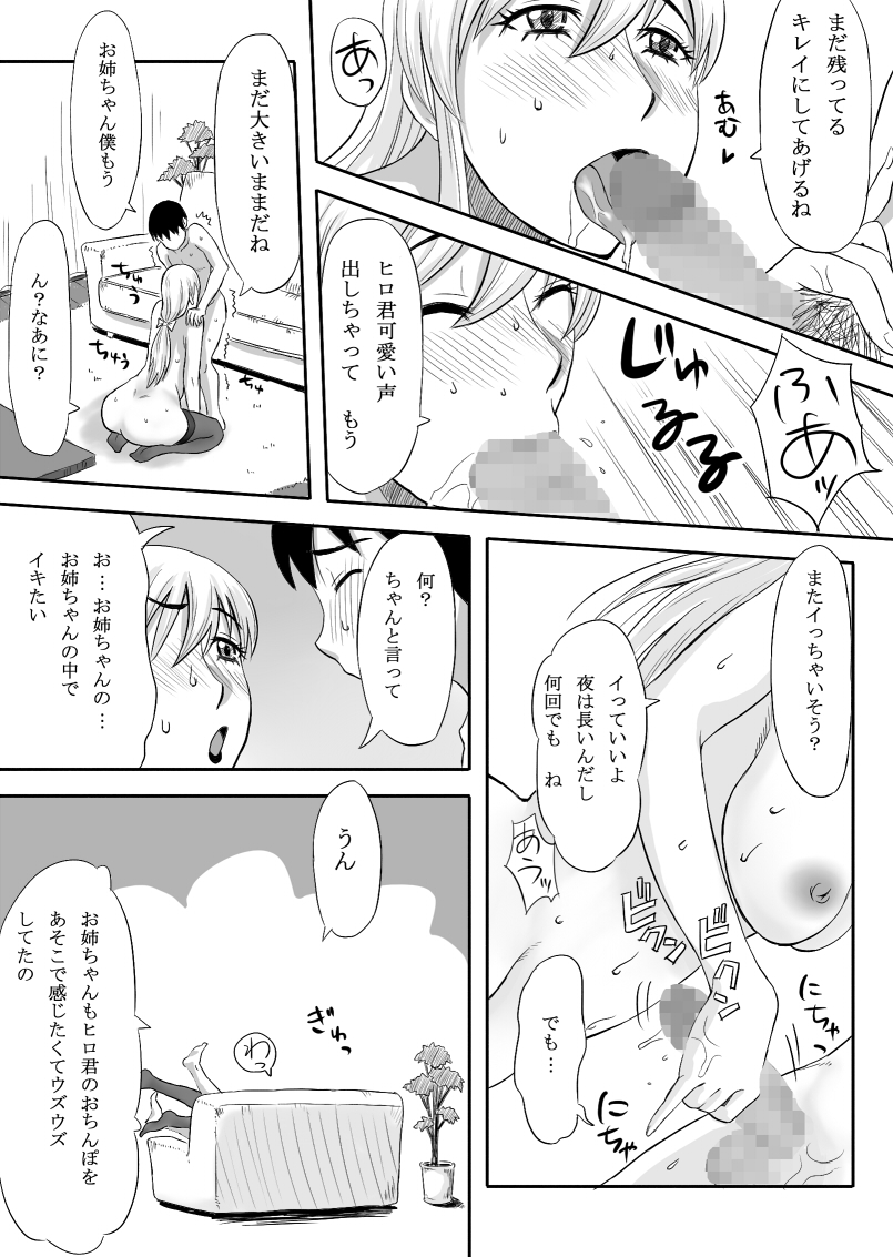 [Ochikochitei (Tadano Kushami)] Inran Onee-chan wa Seijunha [Digital] page 19 full