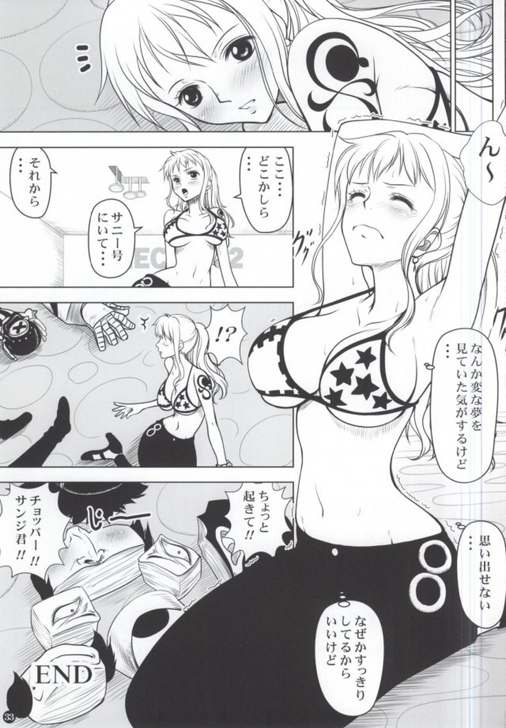 (C87) [Mikenekodou (Muten)] NAMIKAN (One Piece) page 32 full