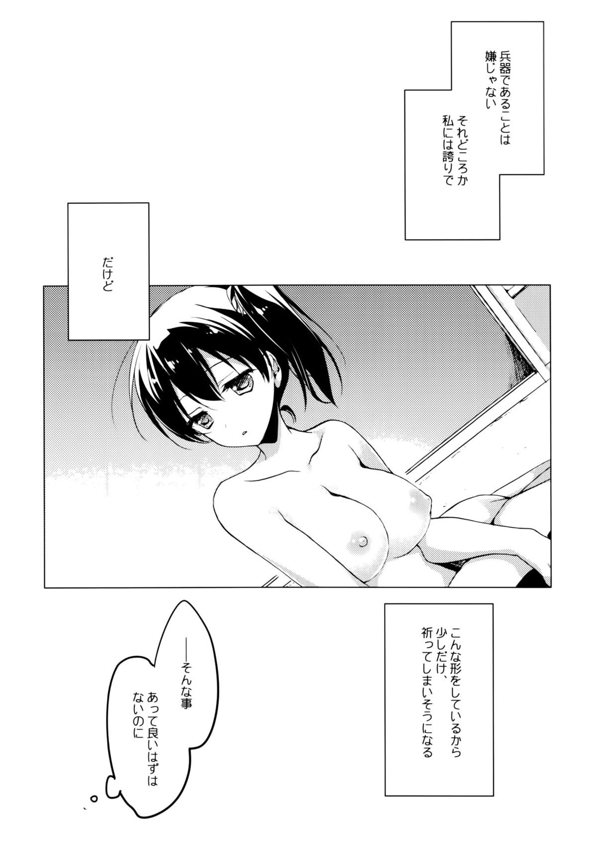 (C86) [FRAC (Motomiya Mitsuki)] Yoinami ga Naidara (Kantai Collection -KanColle-) page 8 full