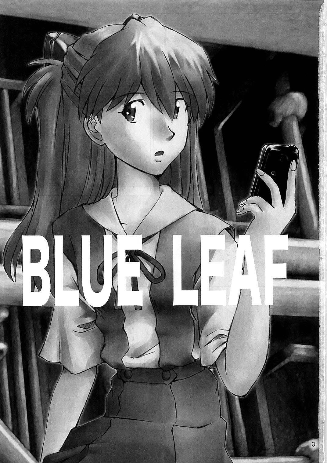 (C79) [Tengu no Tsuzura (Kuro Tengu)] BLUE LEAF (Neon Genesis Evangelion) page 3 full