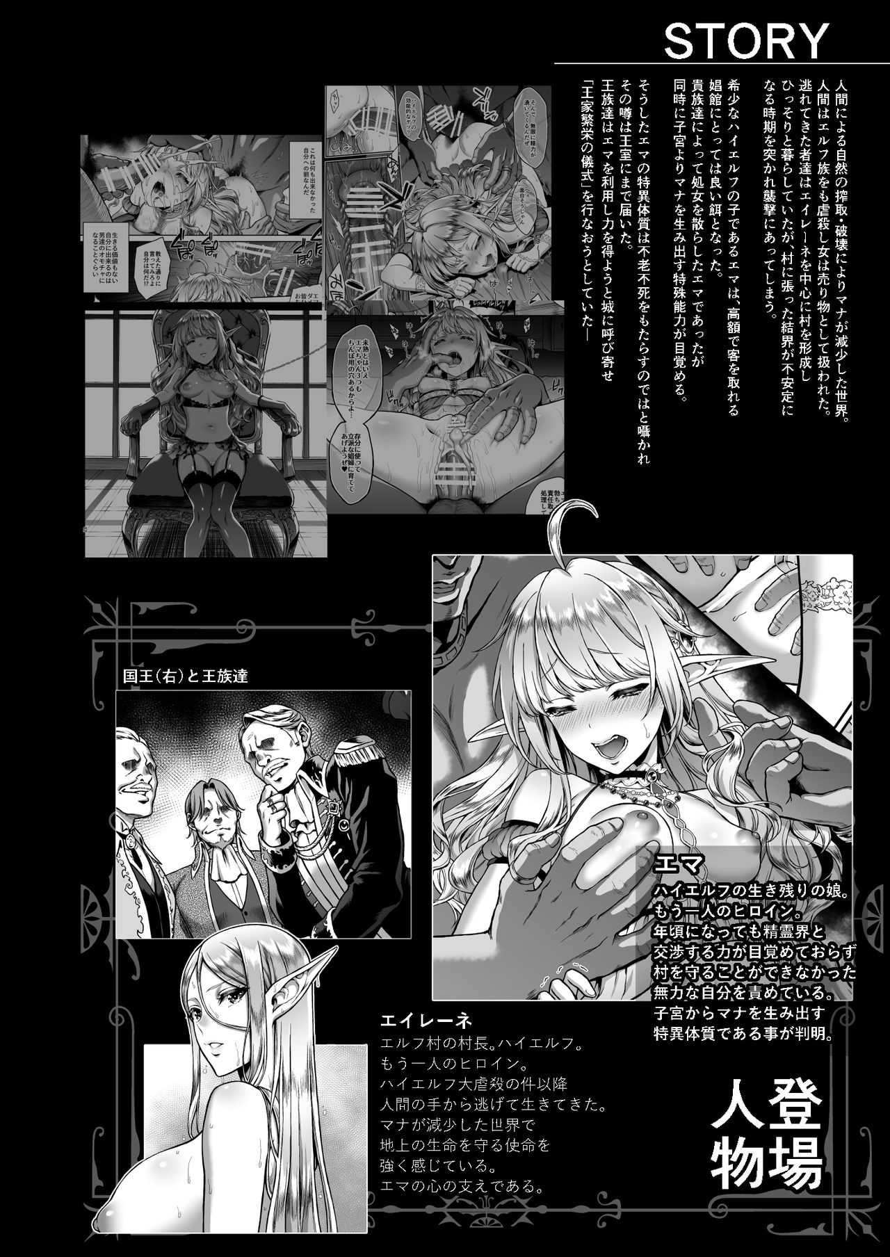 [H.B.A (Usagi Nagomu)] Tasogare no Shou Elf 6 - The story of Emma's side [Digital] page 2 full