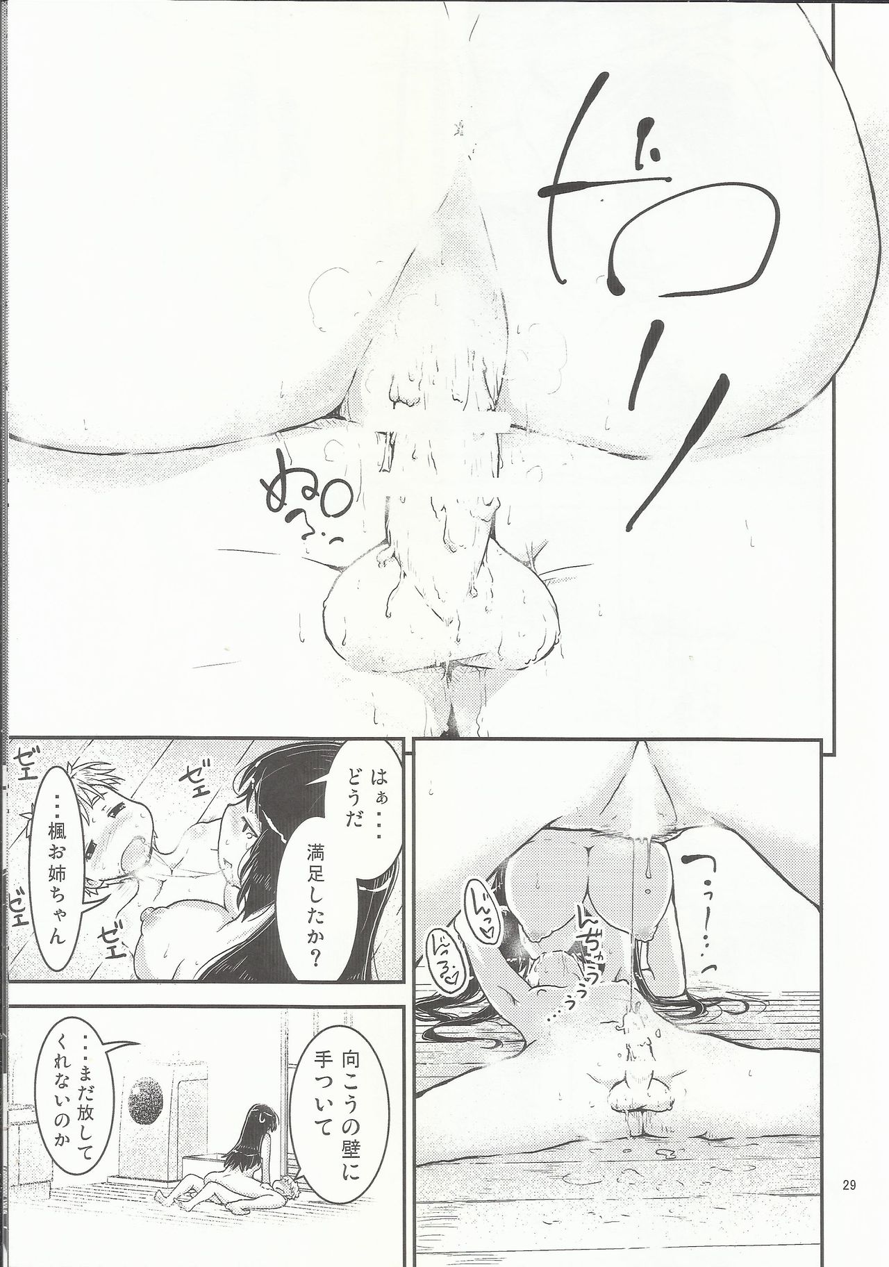 (C92) [Cambropachycope (Soso-Zagri)] Onee-chan × Otouto no 2 Noruna page 28 full