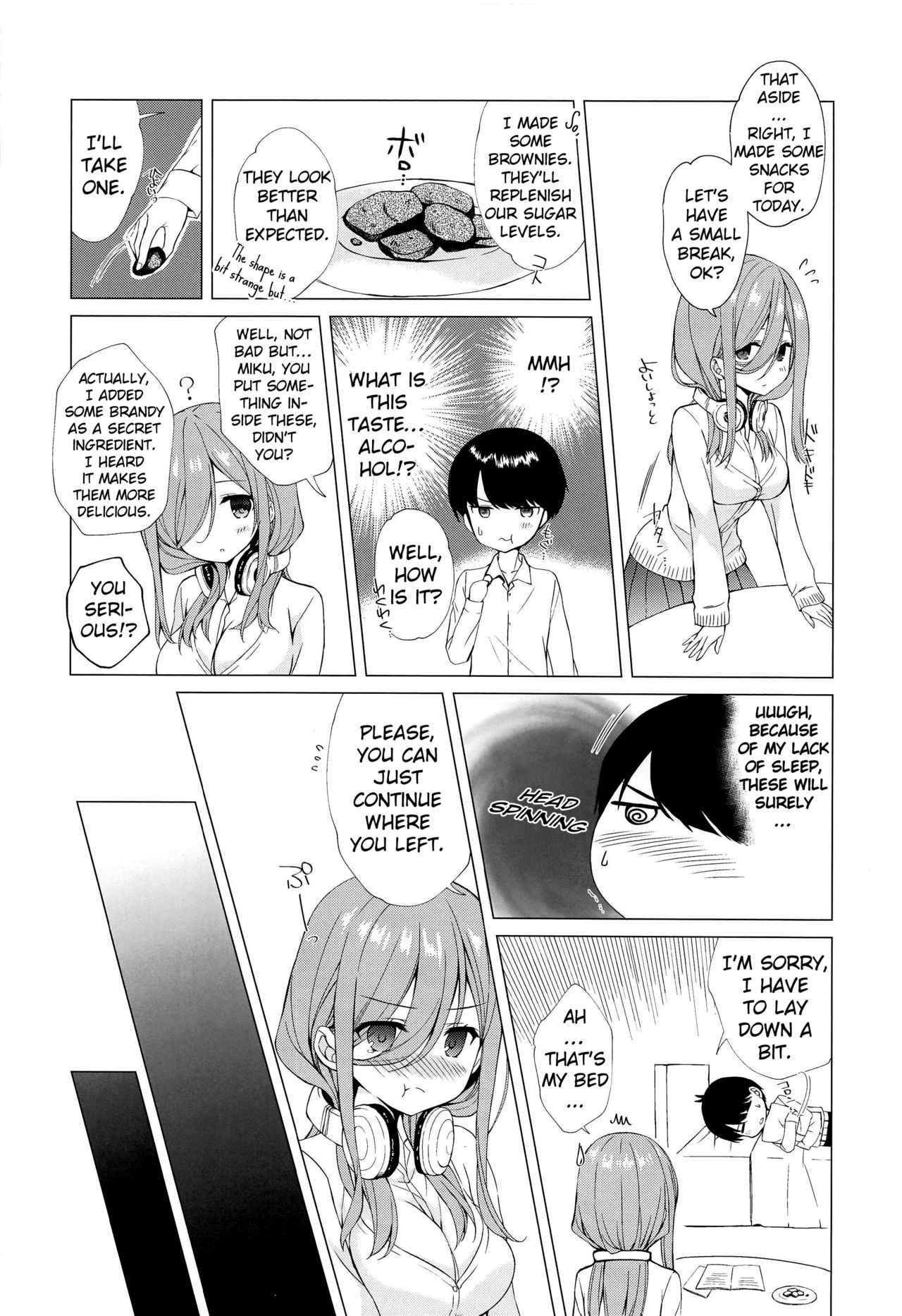 (SC2019 Autumn) [Indico lite (Mitha)] Secret Study Session (Gotoubun no Hanayome) [English] [YummyYamYami] page 7 full