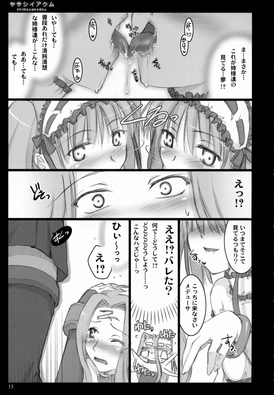 (C70) [Shimoyakedou (Ouma Tokiichi)] Yasashii Akumu (Fate/hollow ataraxia) page 14 full