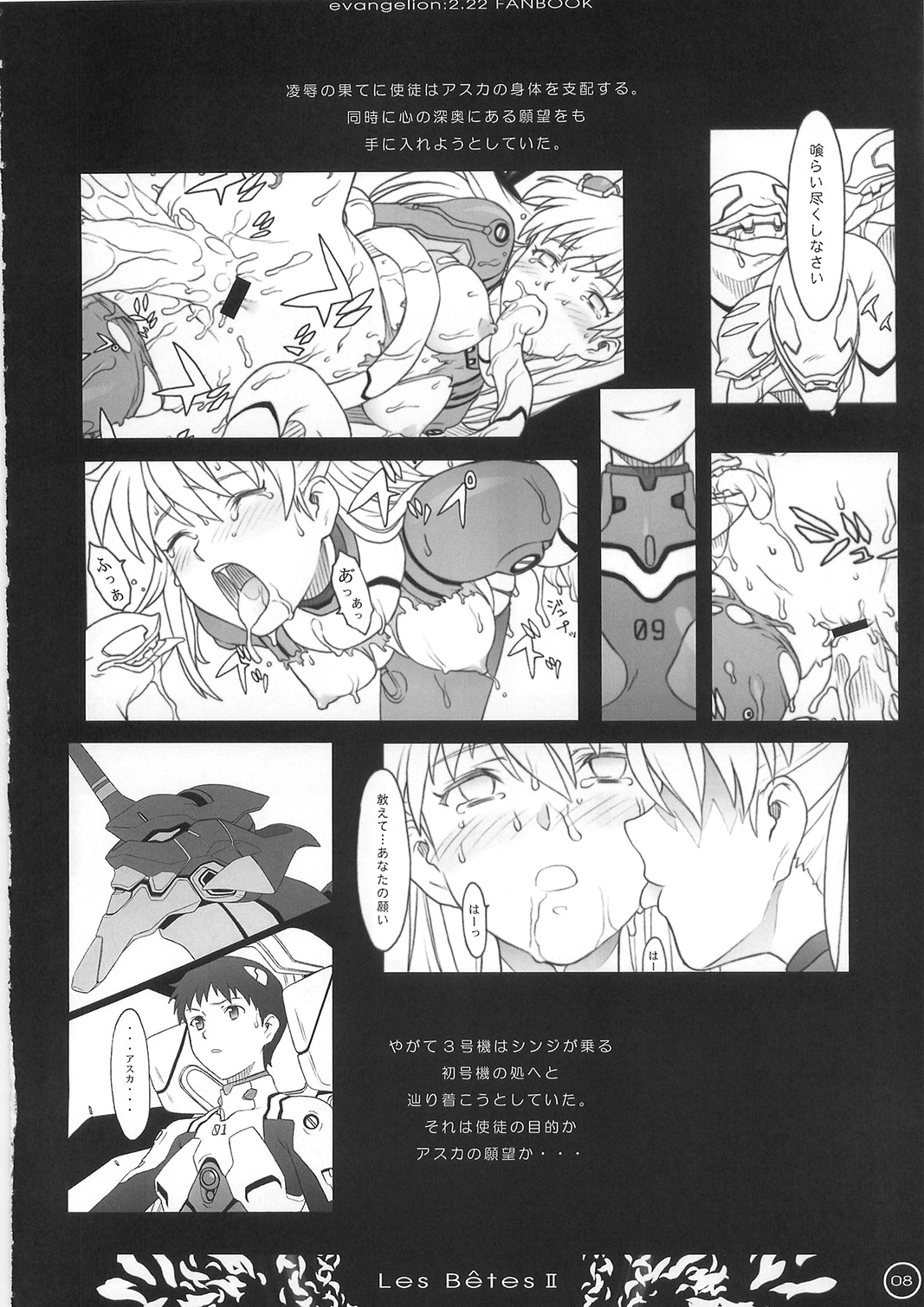 (C79) [Pantsu Kishidan (Takikawa Norihiro, Tsuji Takeshi)] Les Betes II (Neon Genesis Evangelion) page 8 full