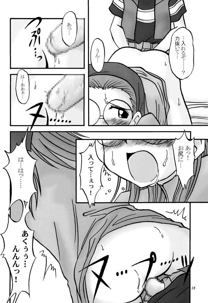 [Ukkaridou (Inari Satsuki, Shimazu Isami)] Love Love Funny (Digimon Adventure 02) page 27 full