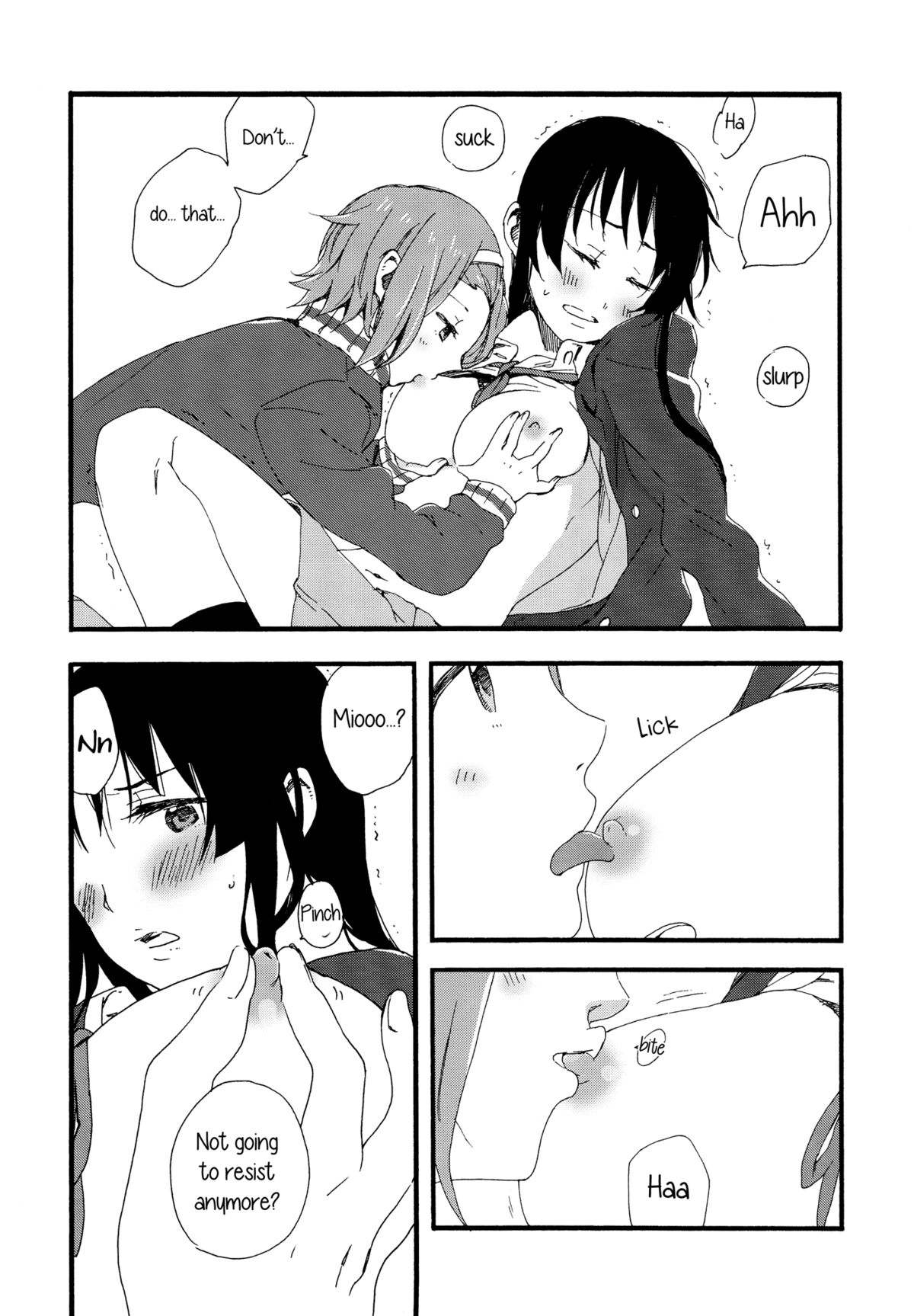 (C87) [Super Sentou, The Shakya (Fukutarou, Oke)] Otona no RitsuMio Hangyaku Hen | MioRitsu for Adults - Rebellion Story (K-ON!) [English] [Yuri-ism] page 29 full