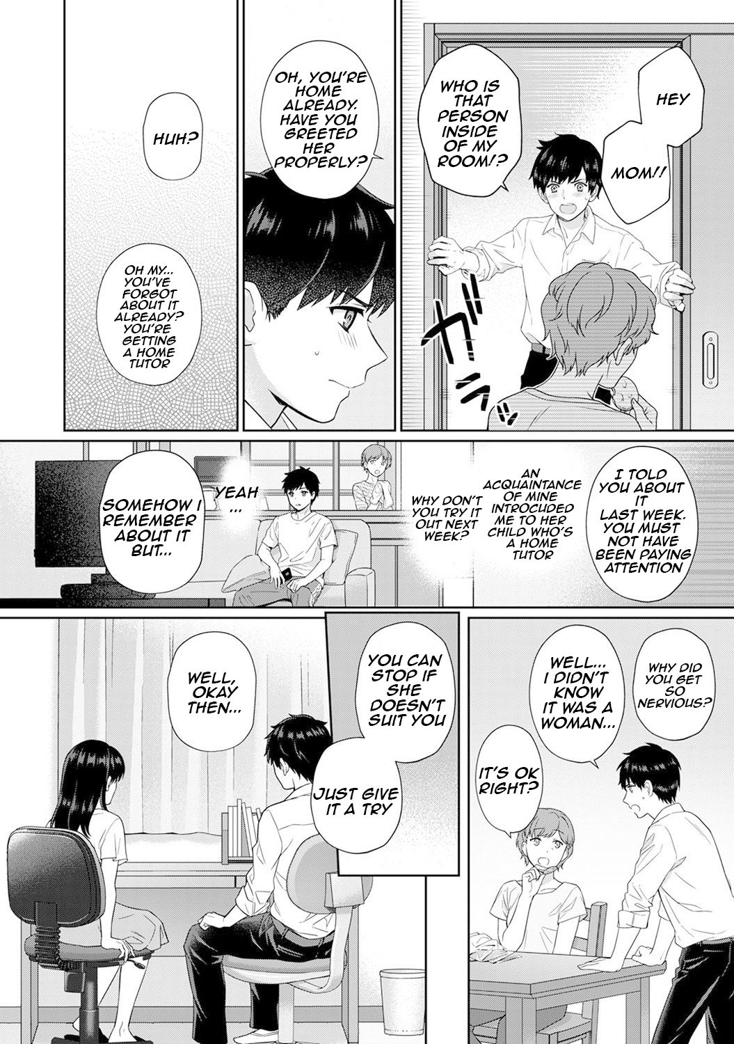 [Yuyama Chika] Sensei to Boku Ch. 1-5 [English] [Comfy Pillows Scans] page 3 full