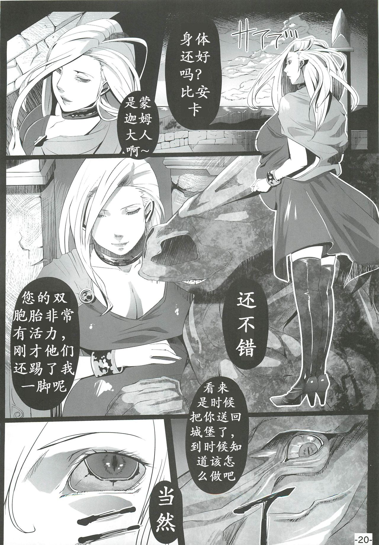 (C76) [aka (Cevoy)] allure | 诱惑 (Dragon Quest V) [Chinese] [K记翻译] page 20 full