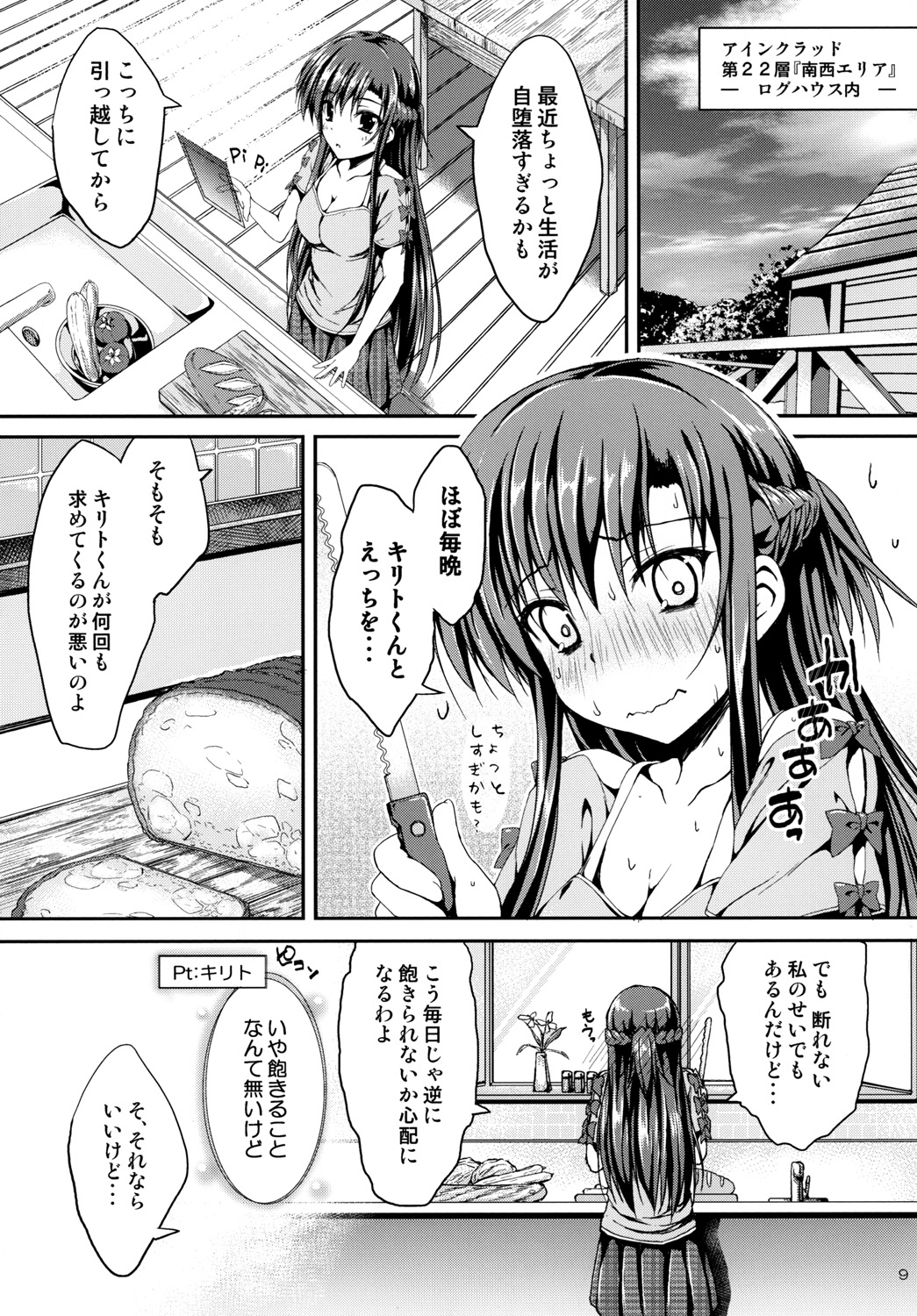 [Mugen@WORKS (Akiduki Akina)] Shinkon Quest 002 (Sword Art Online) [Digital] page 8 full