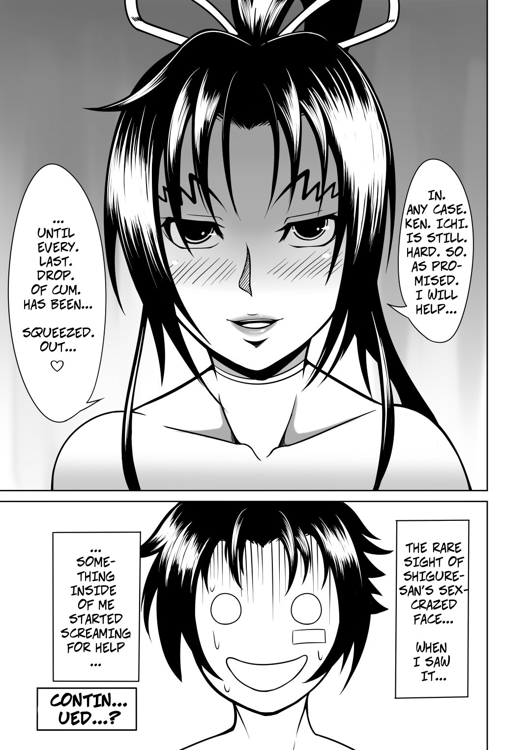 (C84) [Fishneak (KuroFn)] History's Strongest Bitch: Shigure Kosaka (History's Strongest Disciple Kenichi) [English] page 45 full