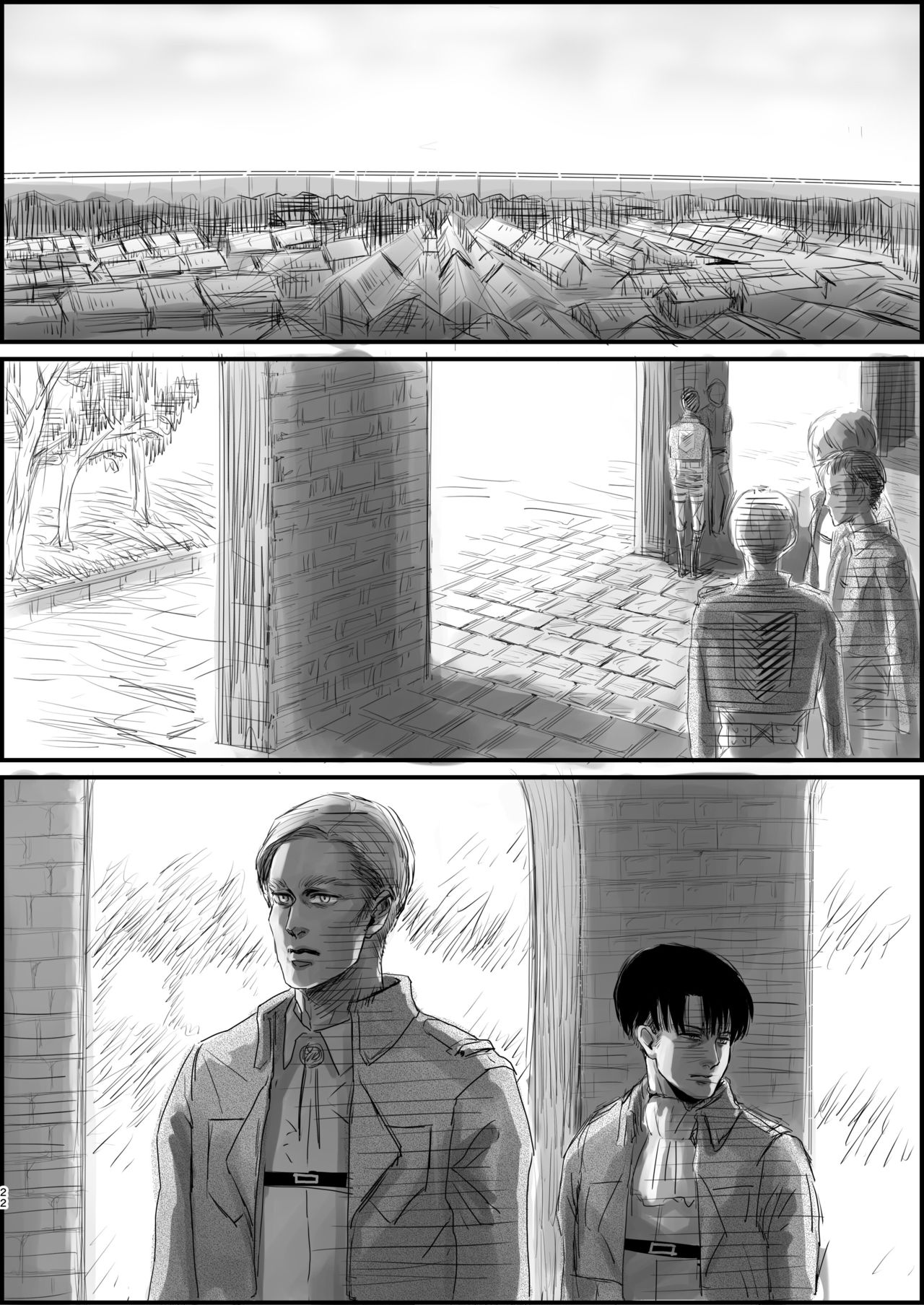 (Dai 14 Kai Hekigai Chousa Haku) [CHO-RYU (siomi)] Dokuyaku (Shingeki no Kyojin) [Chinese] [真冬自汉化] page 21 full