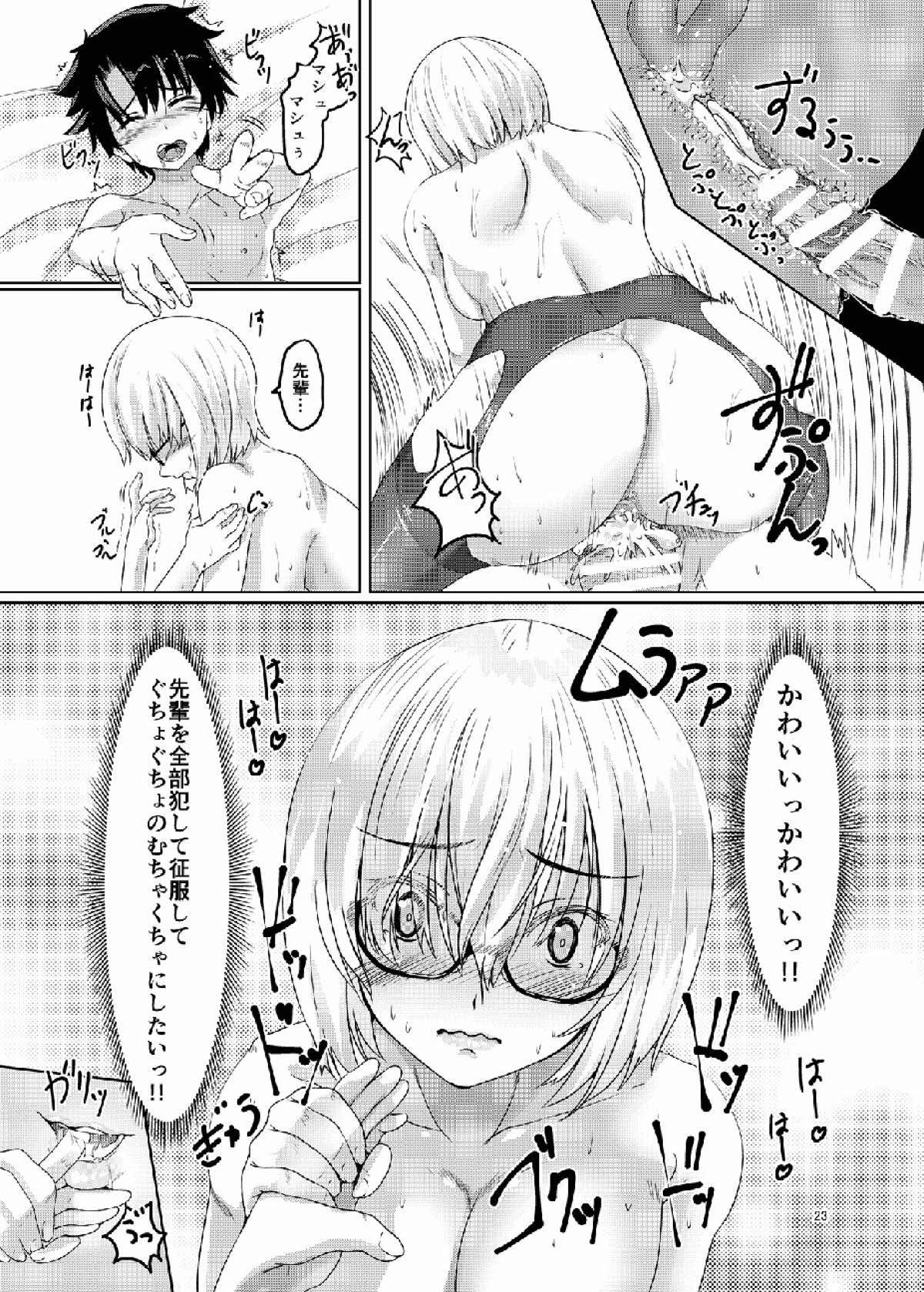 (C93) [LeimkissA (Nekohane Ryou)] Kawaii Kouhai ga Shiboritoru no o Yamete Kurenain desu. (Fate/Grand Order) page 22 full