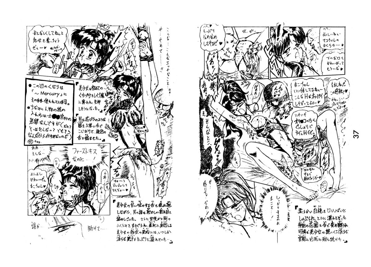 [BLACK DOG (Kuroinu Juu)] Echoes (Various) [1997-03-20] page 37 full