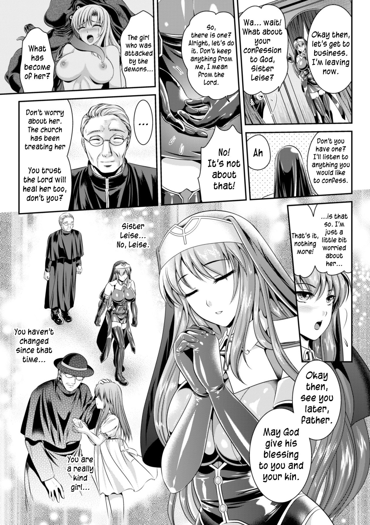 [Rindou, Kusunoki Rin] Nengoku no Liese Inzai no Shukumei | Liese’s destiny: Punishment Of Lust On The Slime Prison Ch. 1-4 [English] [Digital] [CoC] [Ongoing] page 14 full
