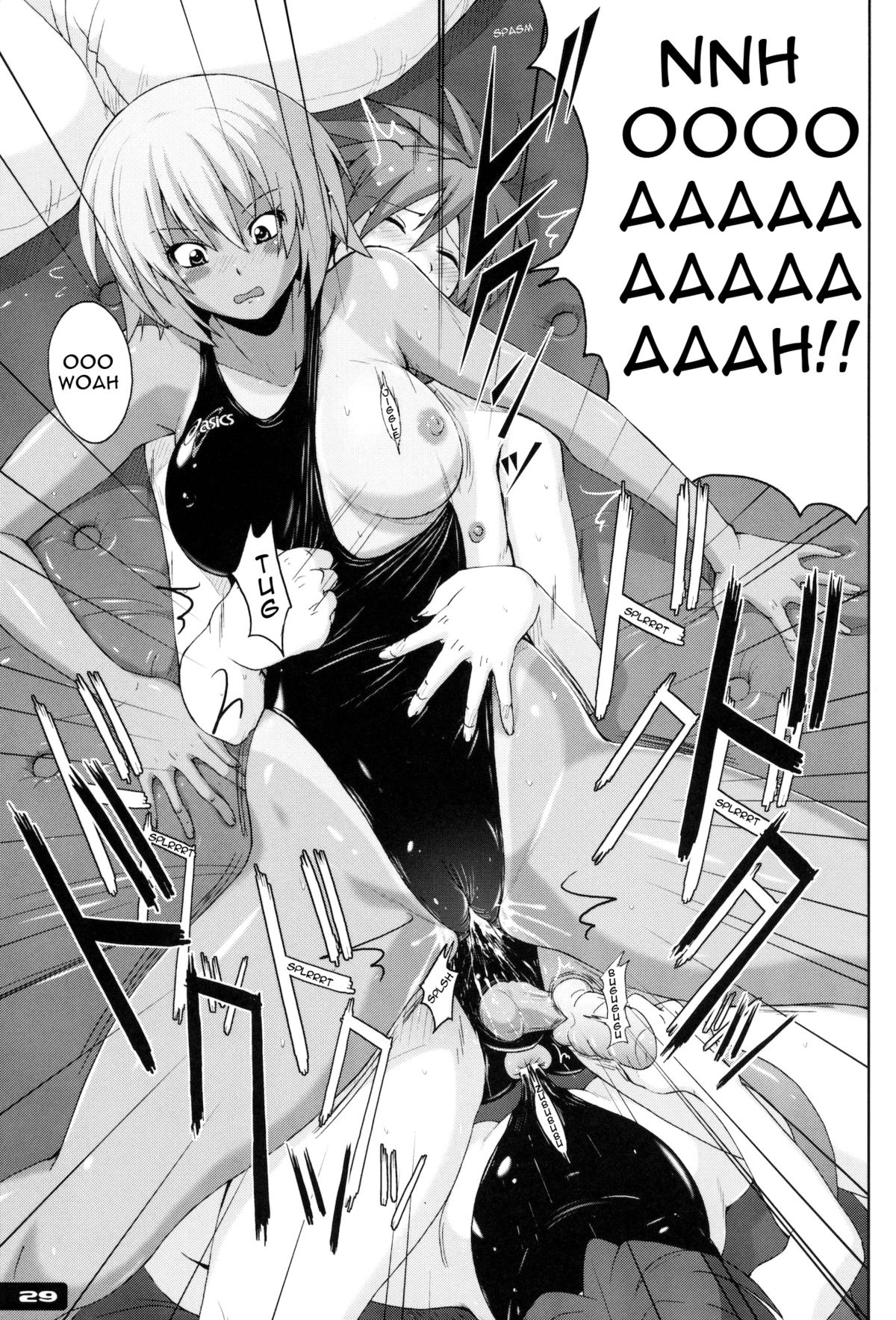 (C79) [Nyanko Batake (Murasaki Nyaa)] Pitapita Kyouei Mizugi EX01 (Original) [English] [Ayane] page 28 full