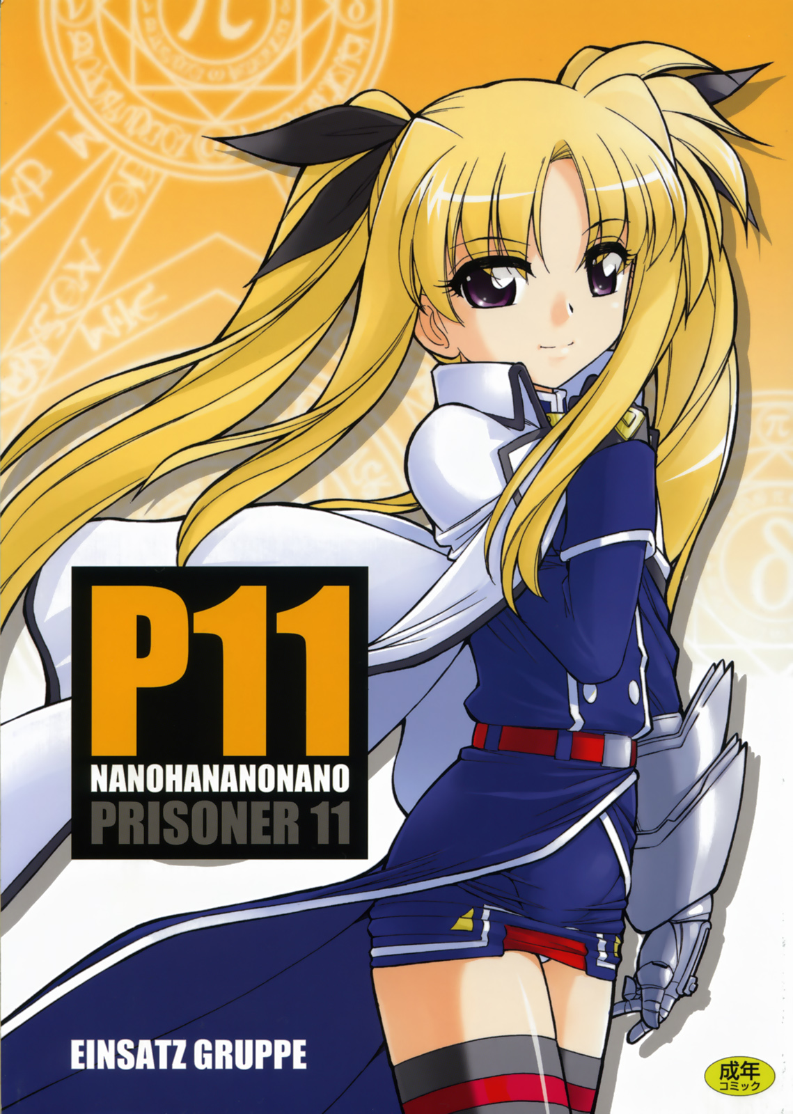 (C73) [EINSATZ GRUPPE (Charlie Nishinaka)] P11 PRISONER 11 NANOHANANONANO (Mahou Shoujo Lyrical Nanoha StrikerS) page 1 full