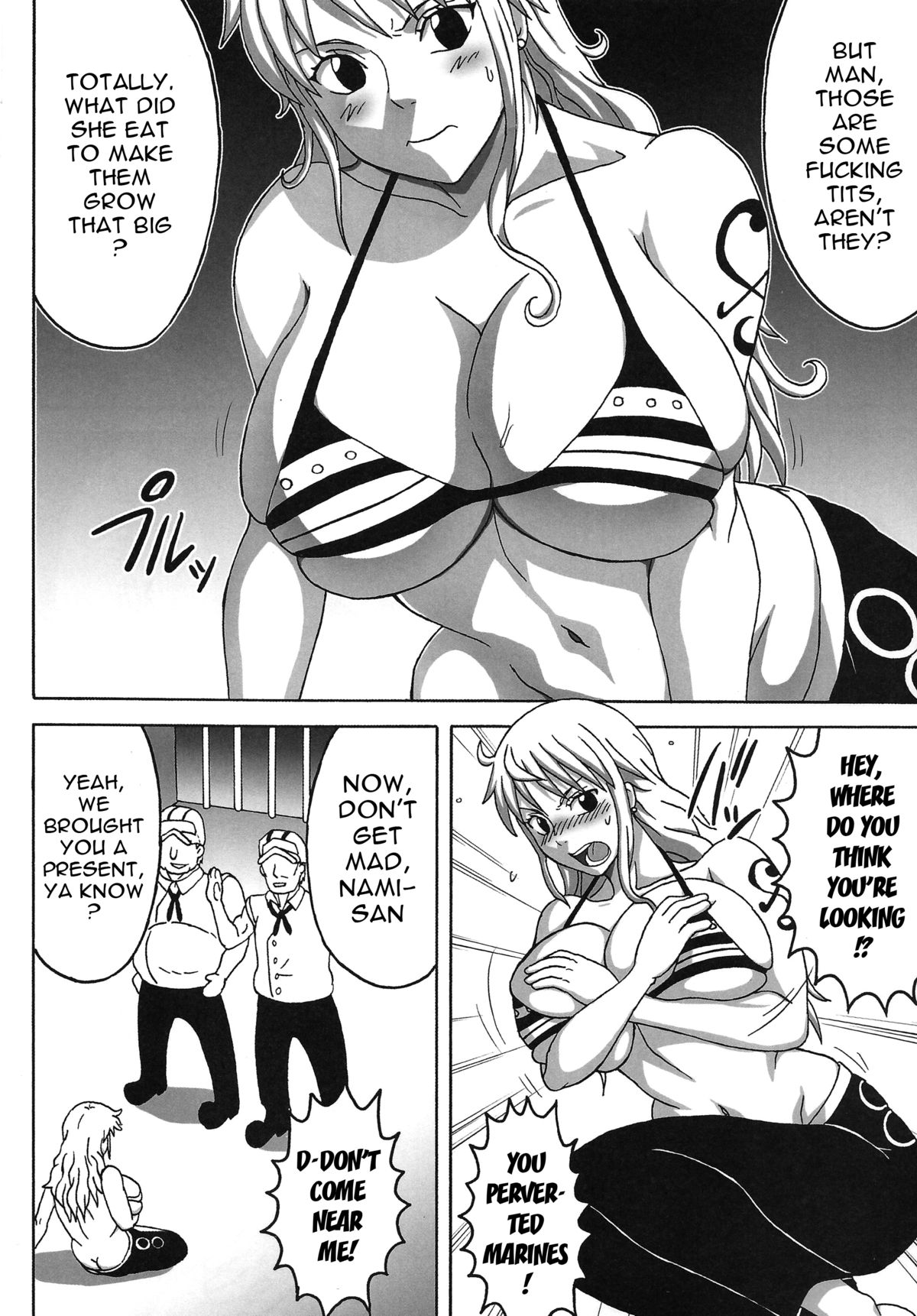 (COMIC1☆8) [Naruho-dou (Naruhodo)] Nami SAGA (One Piece) [English] {doujin-moe.us} page 3 full