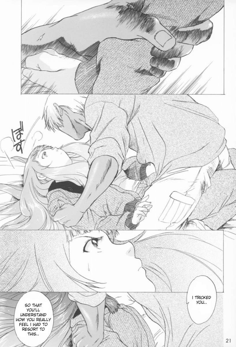 (C64) [Toko-ya (Kitoen)] Yukuzo! Aumaan Daikessen!! Gojitsudan (Zone of the Enders) [English] {Sandwhale} page 20 full
