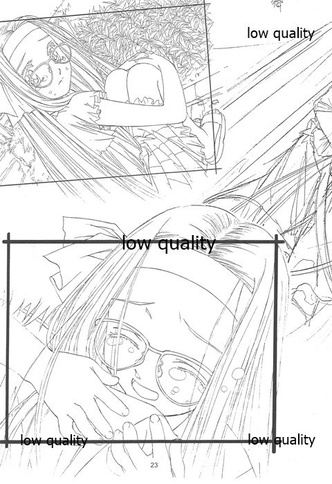 (C60) [大人の童話 (竹井正樹)] Flutter of birds 線画集 page 22 full