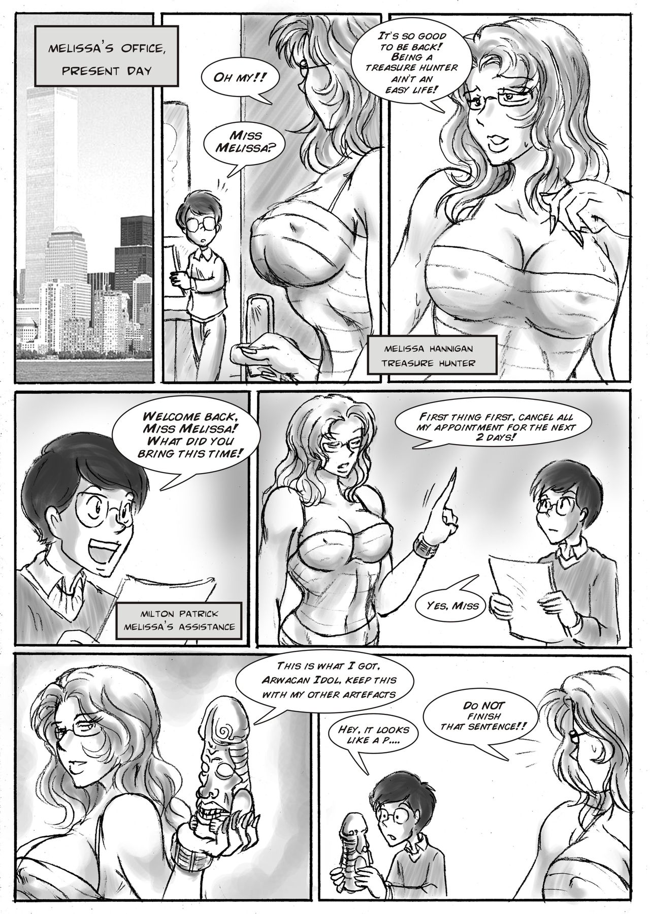 Miss Melissa page 1 full