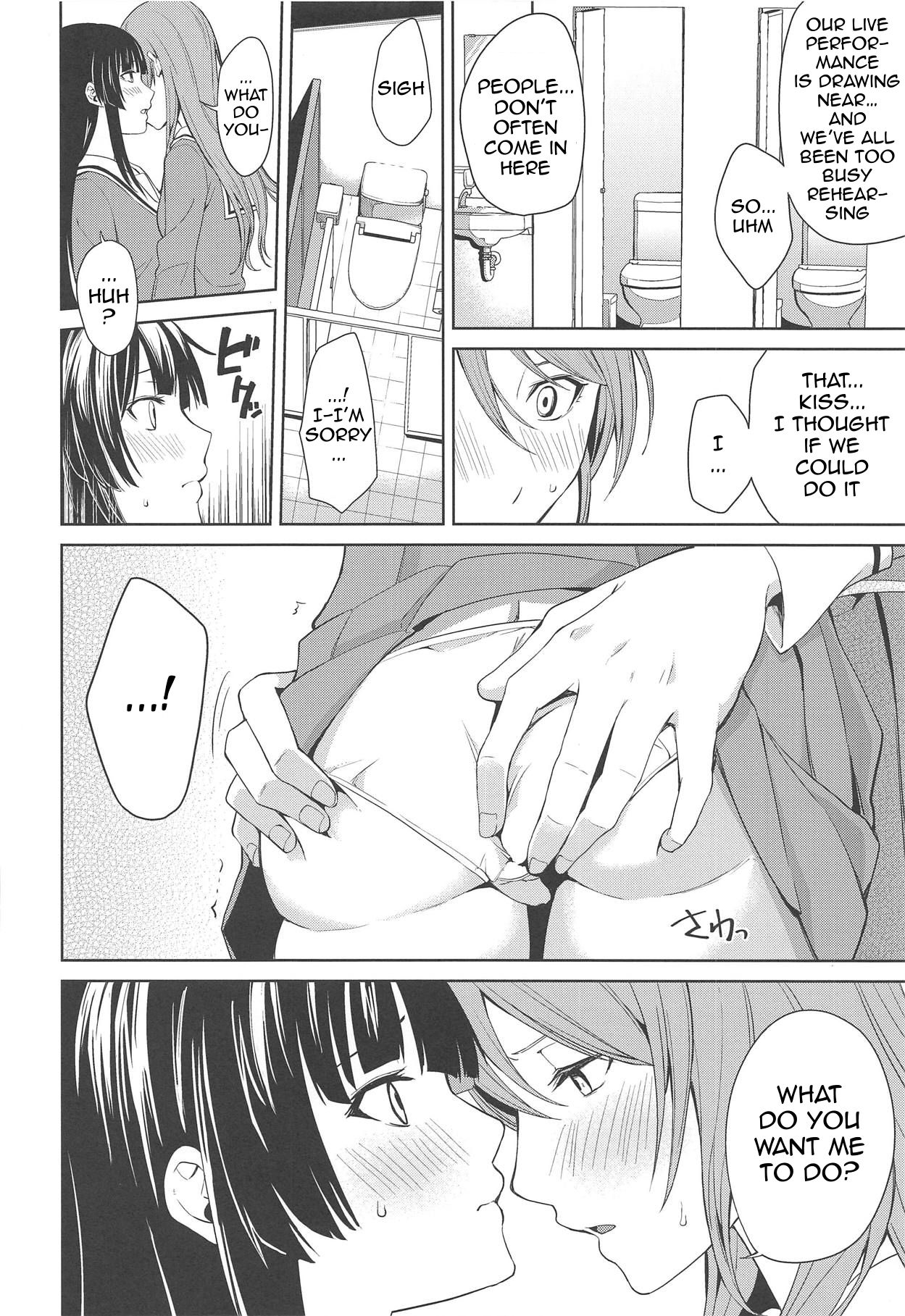 (C95) [Tatakai no Kiseki (Senyuu)] RinSayo Futanari Ecchi Bon (BanG Dream!) [English] [Erokawa_Senpai] page 9 full