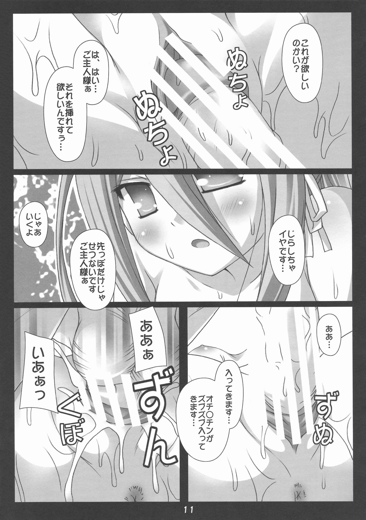 (COMIC1☆3) [Nirvana Soft (HIRONII)] Felli no Hi-Mitsu Tokkun (Chrome Shelled Regios) page 11 full